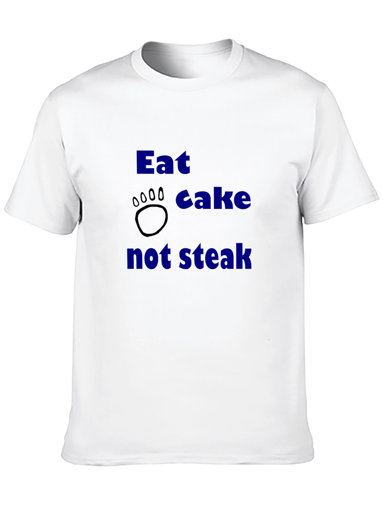Eat Cake Not Steak Graphic Tee