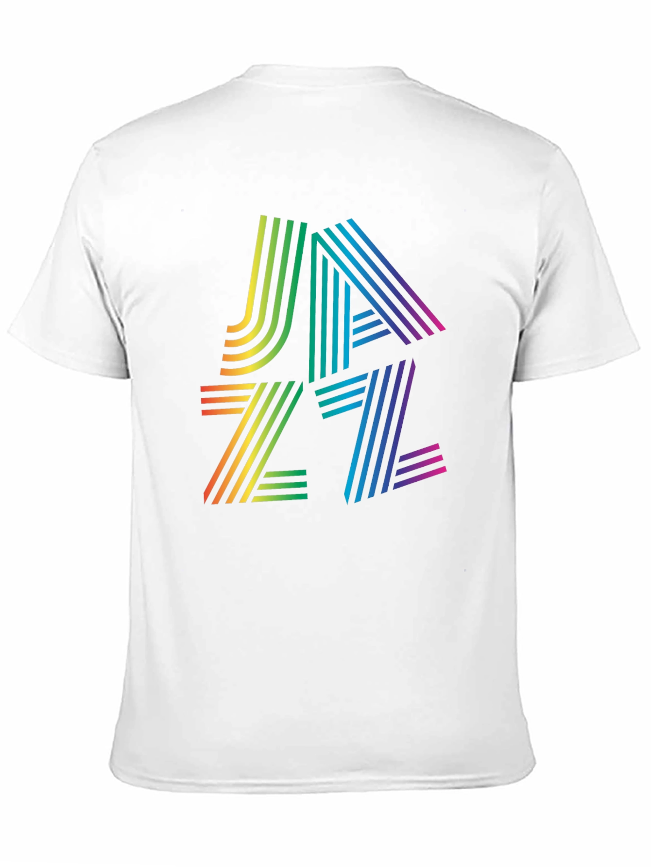 Rainbow Jazz Graphic T-Shirt - Cool & Stylish
