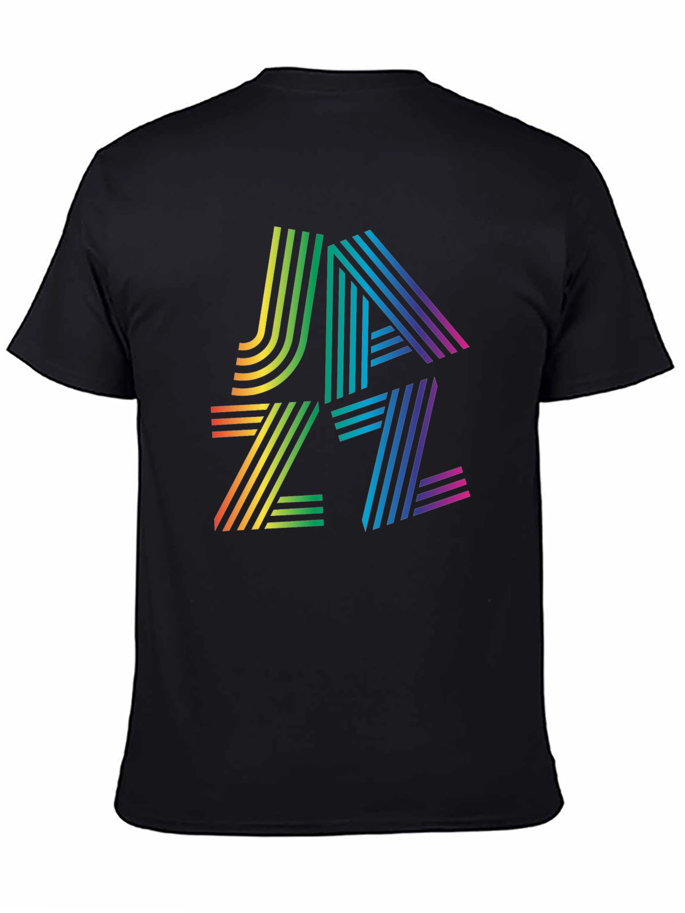 Rainbow Jazz Graphic T-Shirt - Cool & Stylish