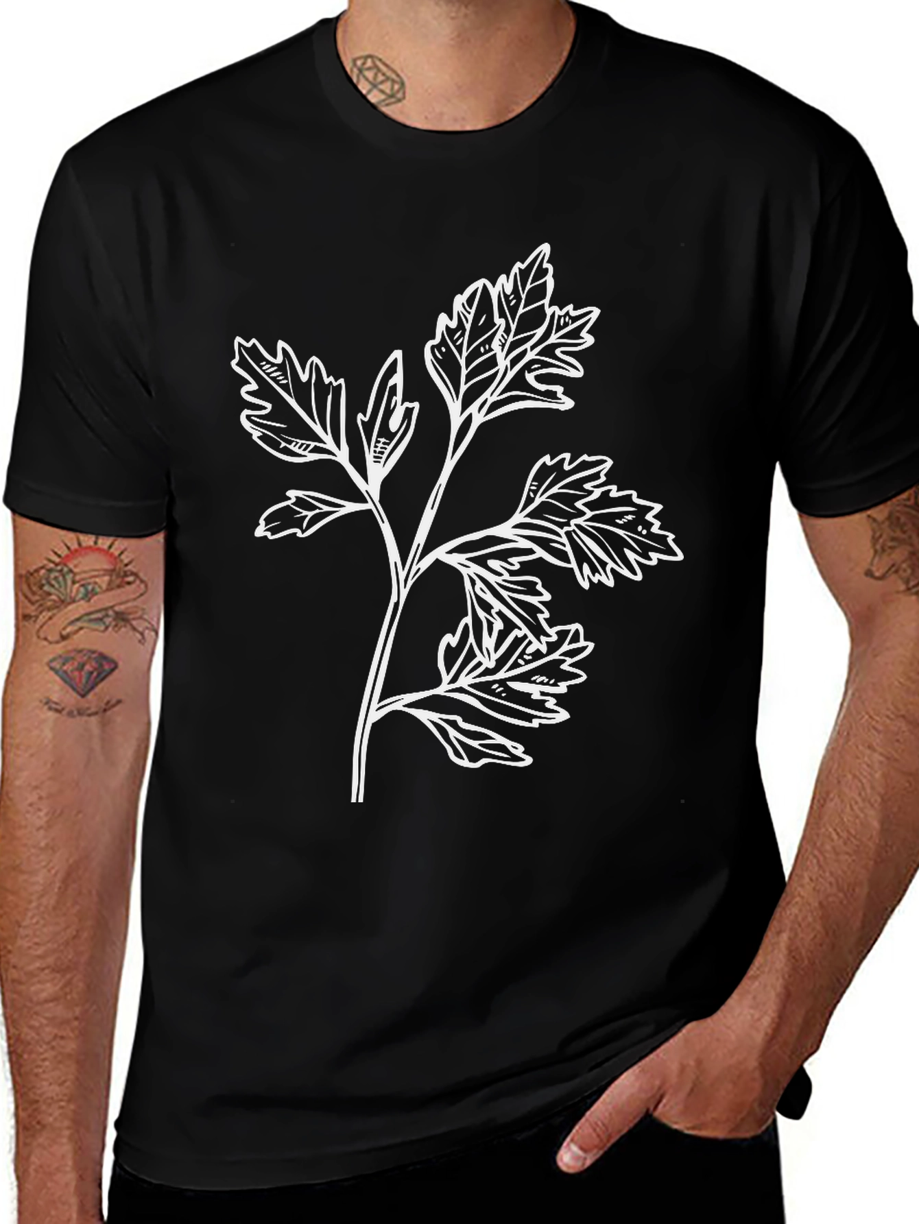 Botanical Black Tee