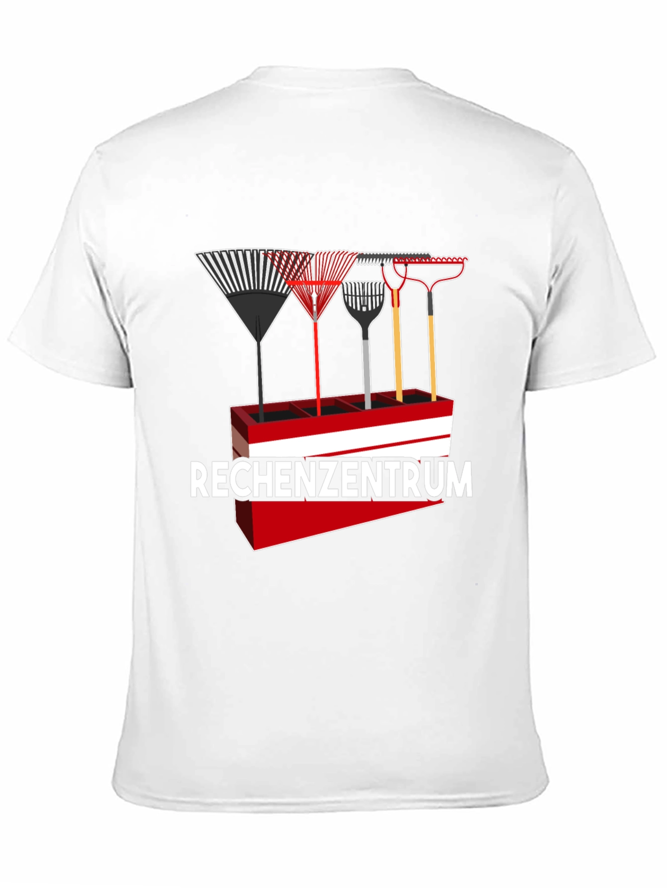 Rechenzentrum Rakes Graphic T-Shirt