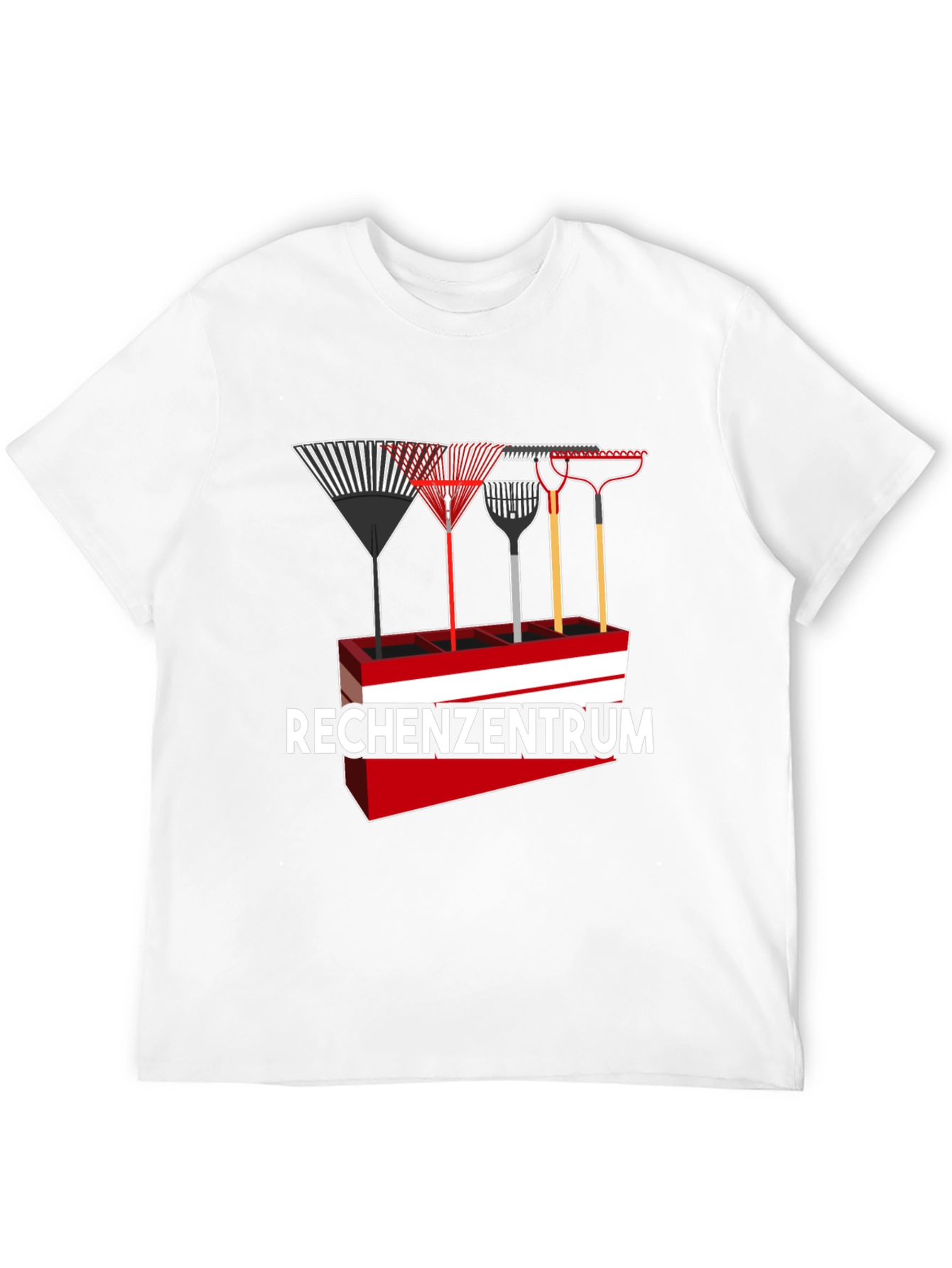 Rechenzentrum Rakes Graphic T-Shirt