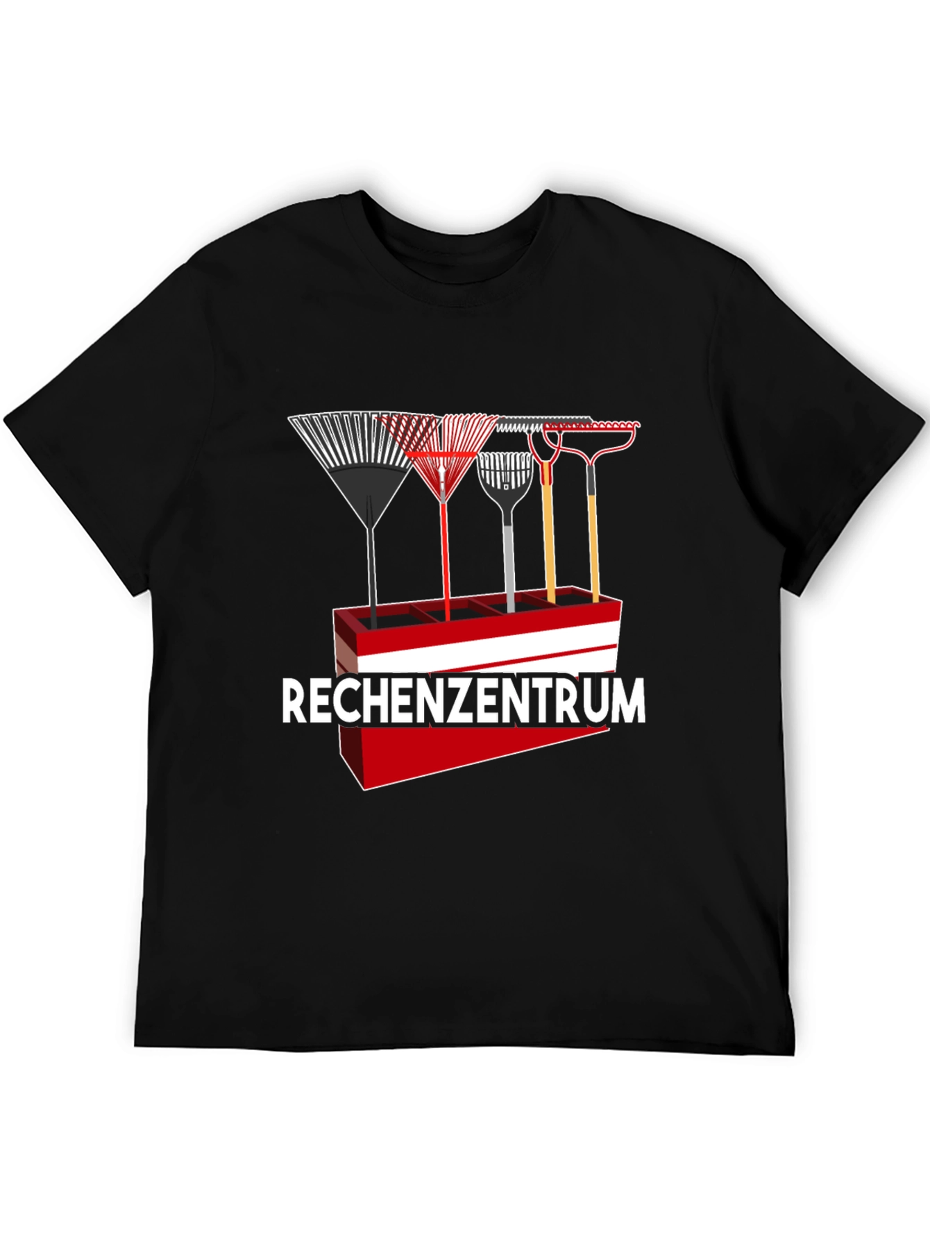 Rechenzentrum Rakes Graphic T-Shirt