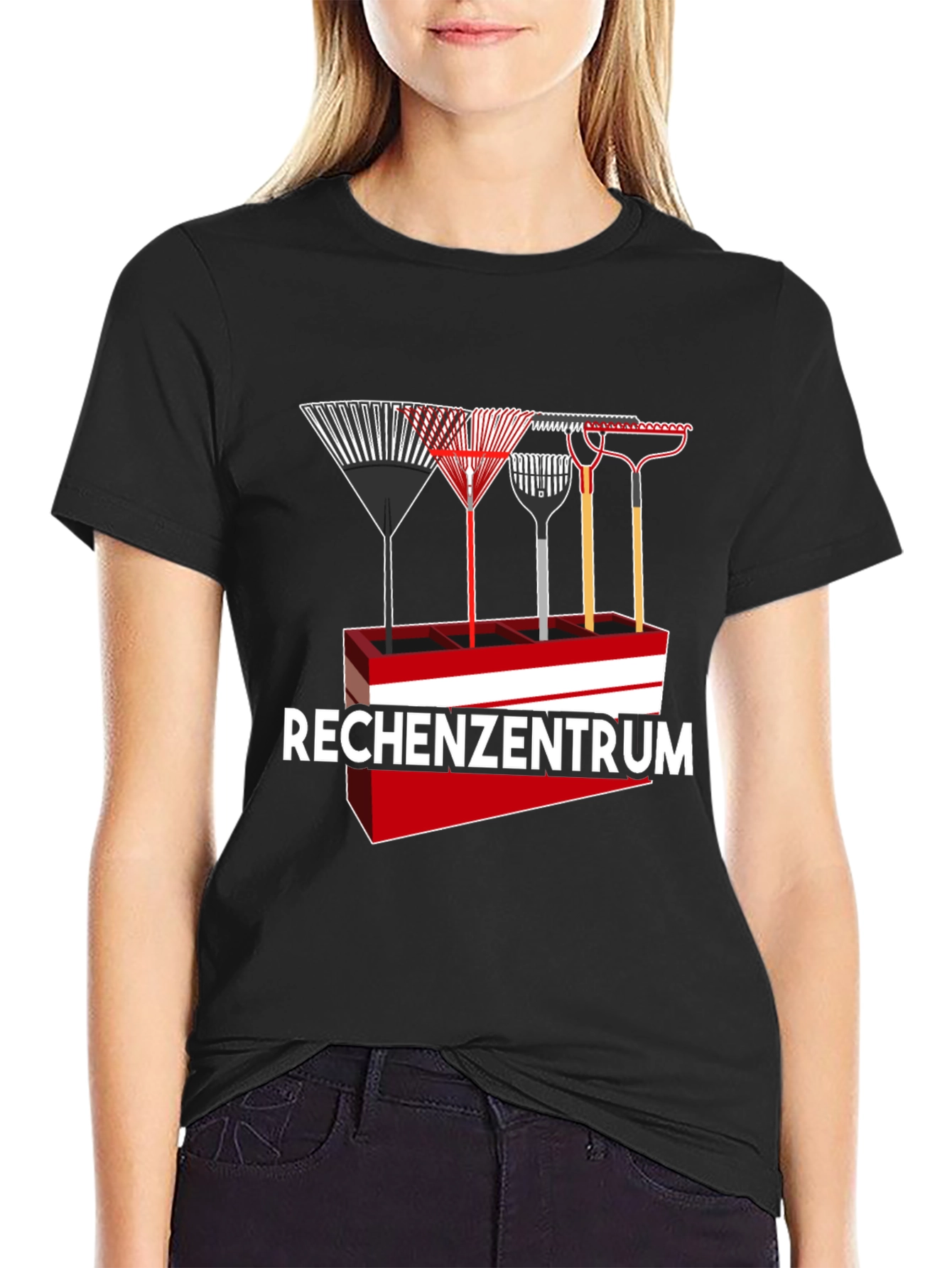 Rechenzentrum Rakes Graphic T-Shirt