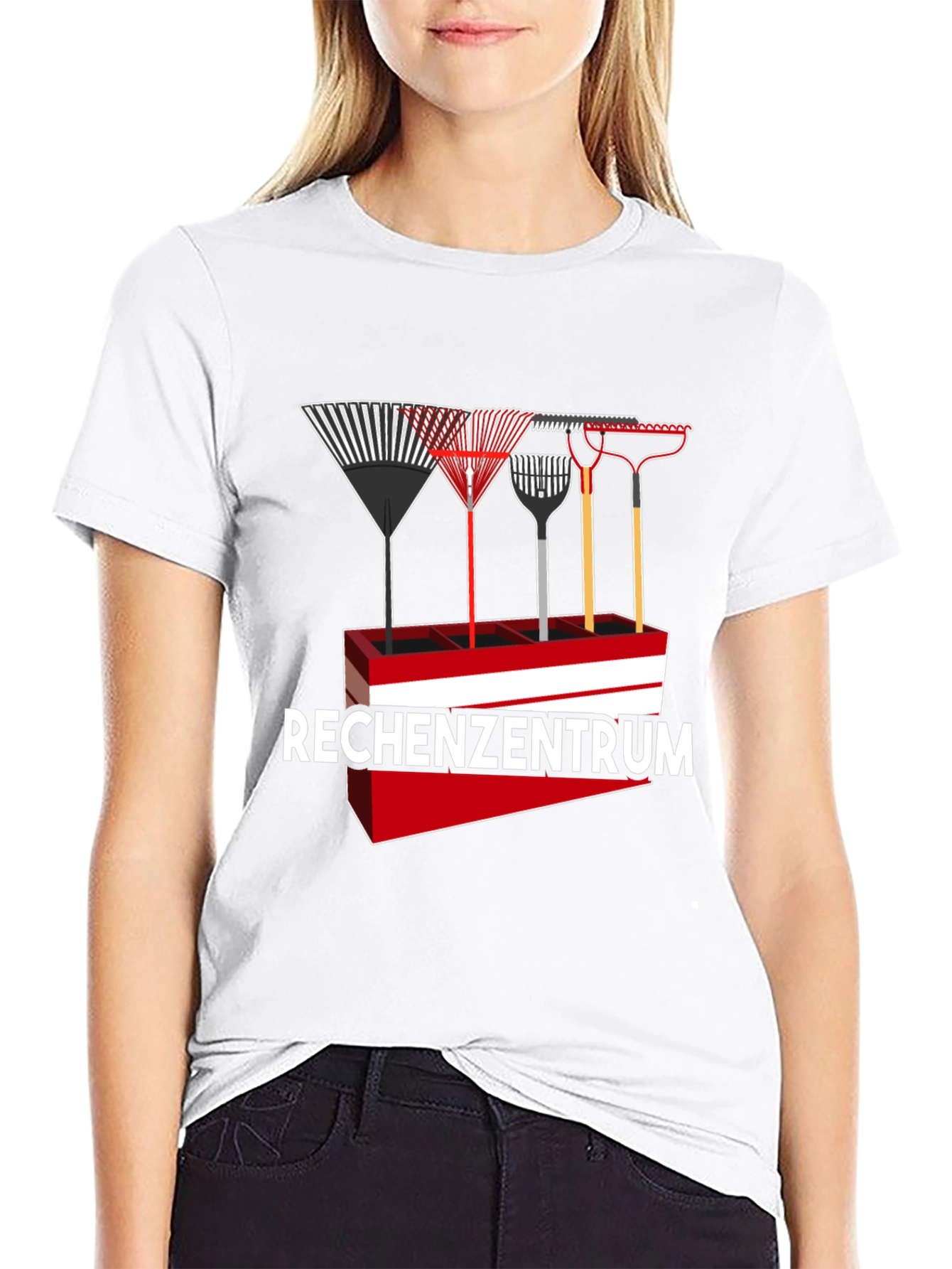 Rechenzentrum Rakes Graphic T-Shirt