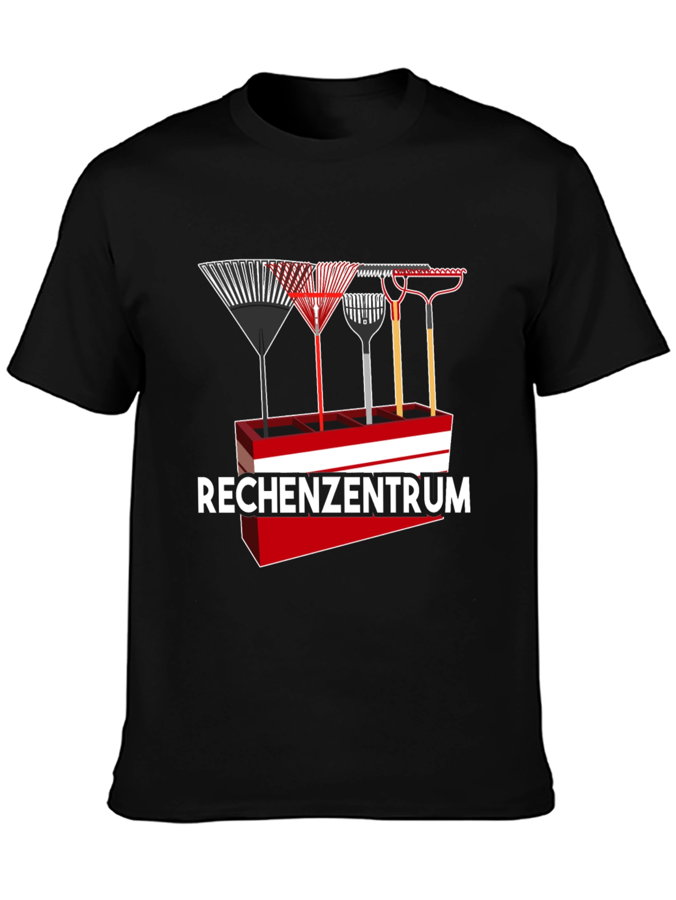 Rechenzentrum Rakes Graphic T-Shirt
