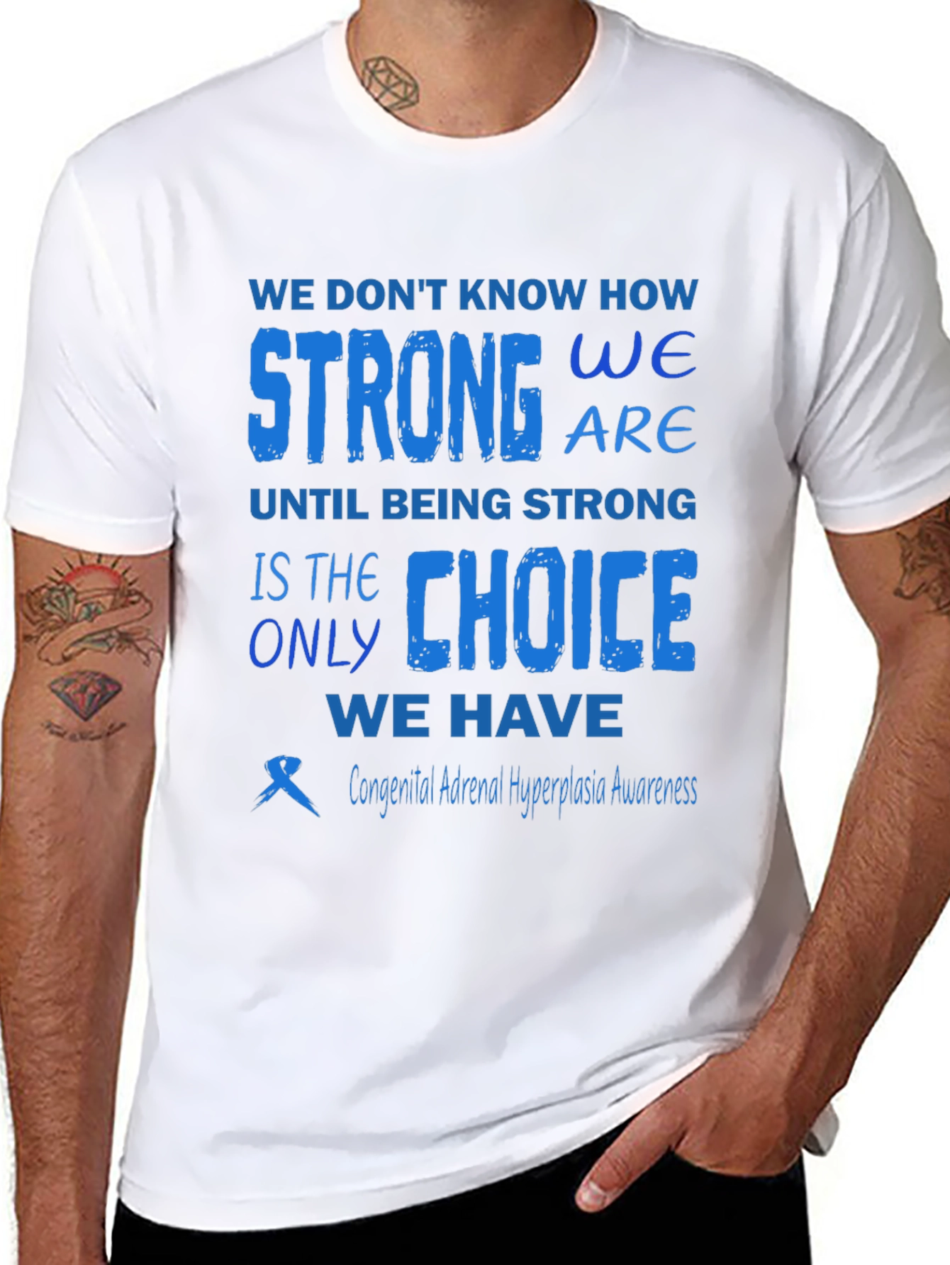 Congenital Adrenal Hyperplasia Awareness T-Shirt