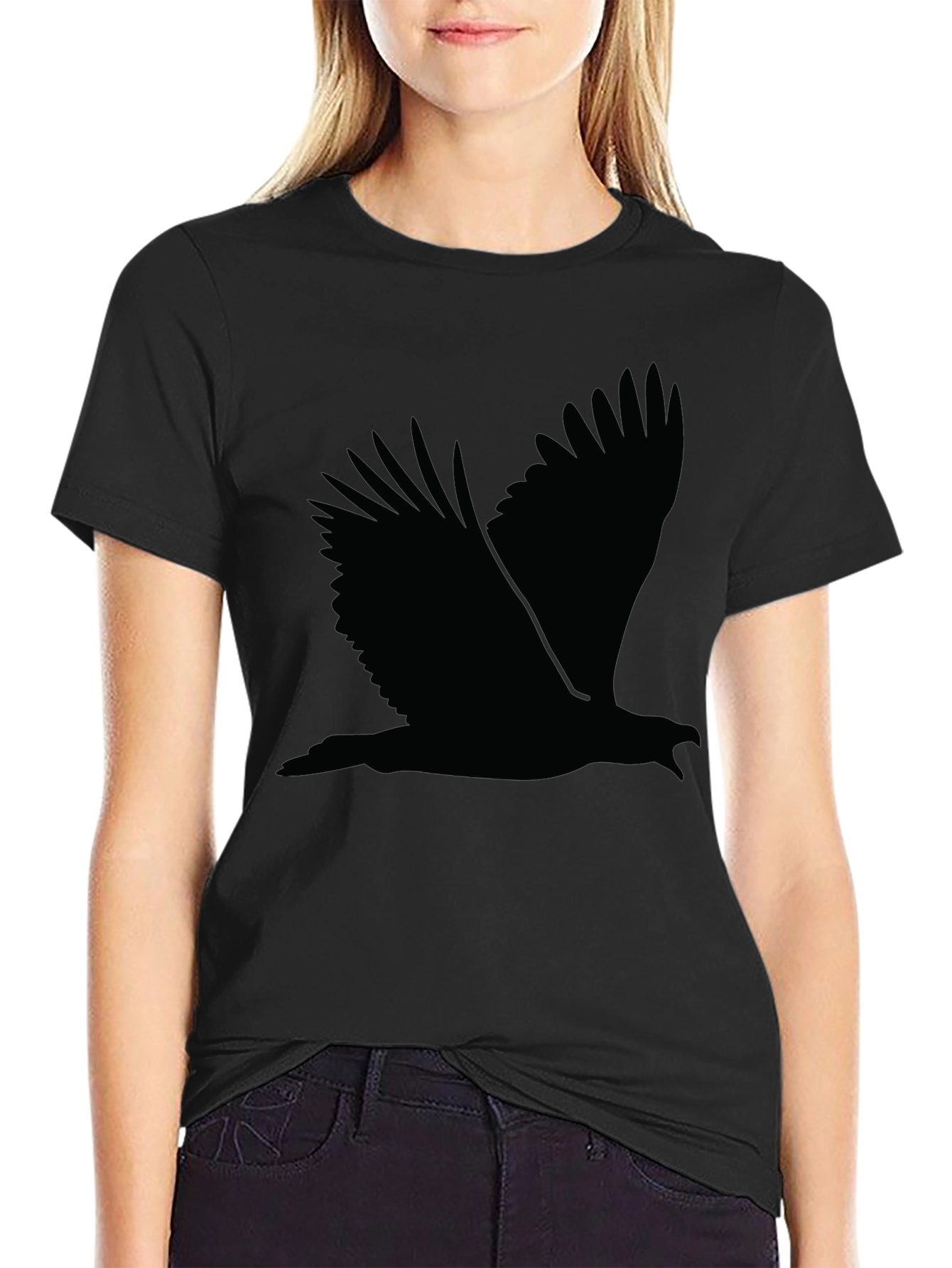 Black Eagle Graphic Tee - Mens Short Sleeve