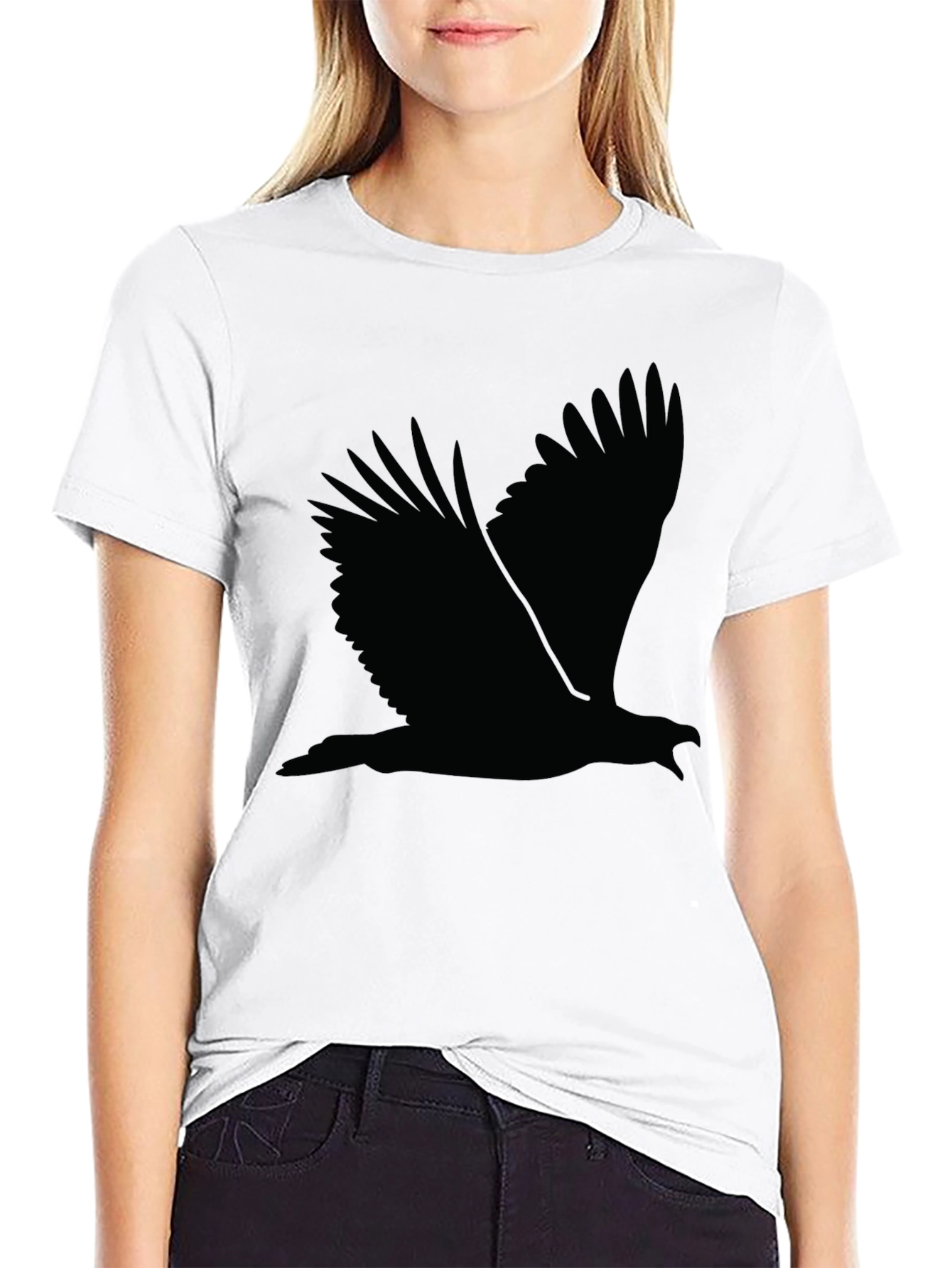 Black Eagle Graphic Tee - Mens Short Sleeve
