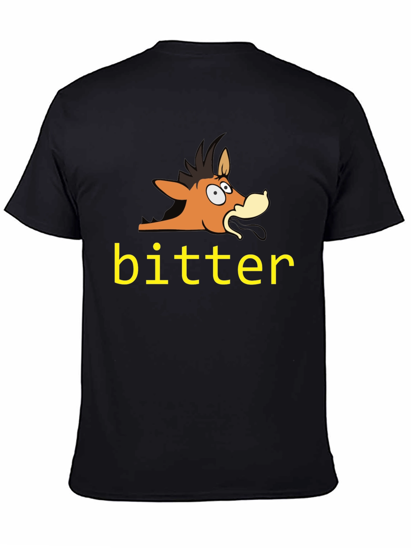Bitter Horse Cartoon T-Shirt
