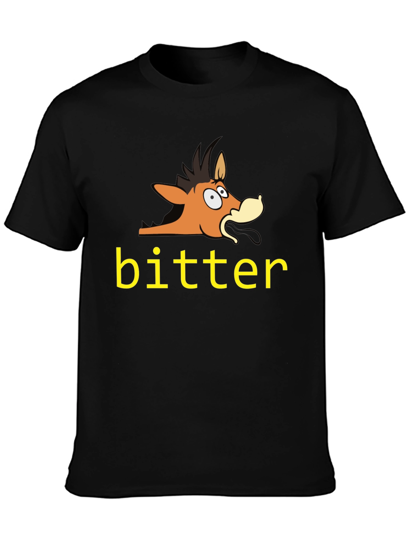 Bitter Horse Cartoon T-Shirt