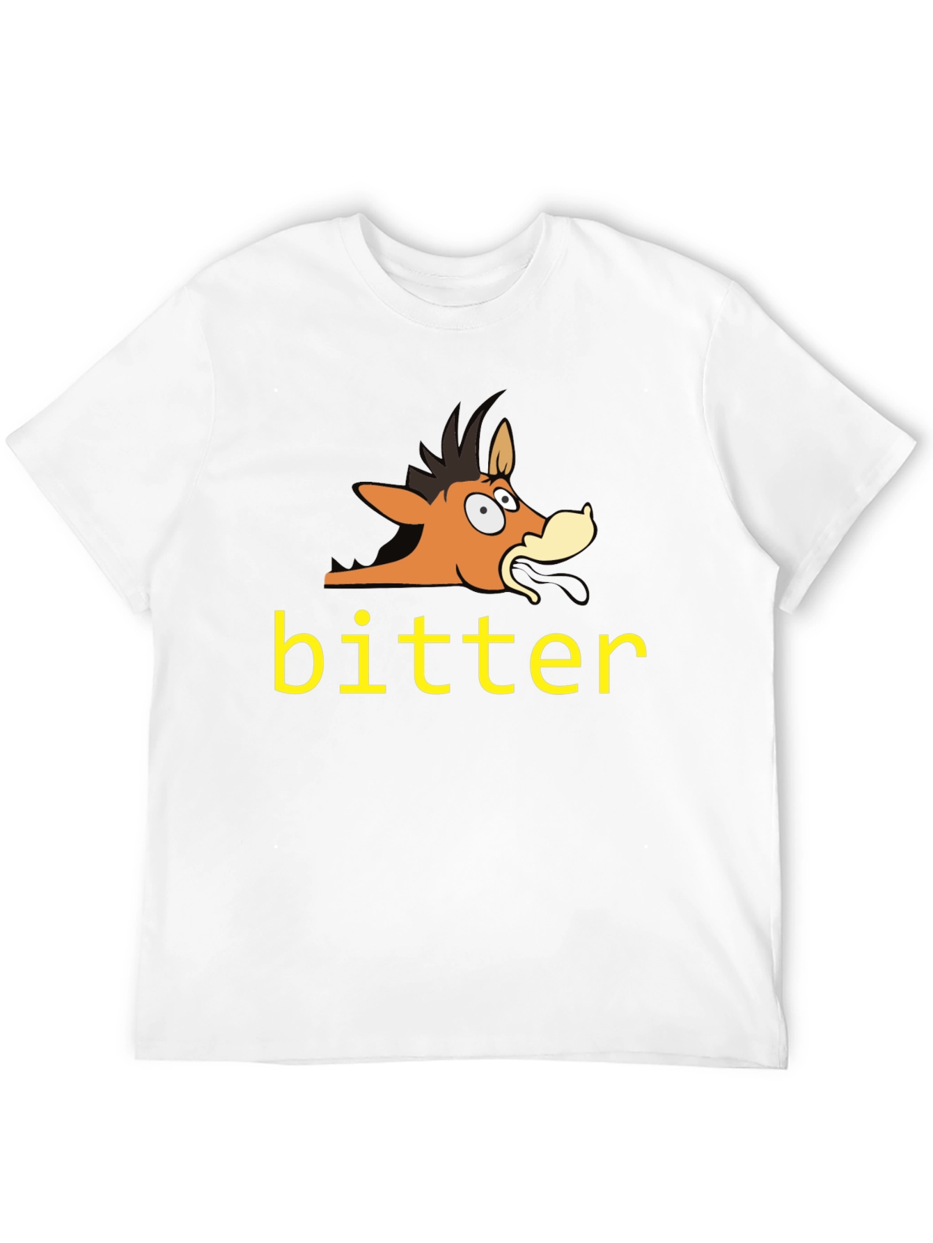 Bitter Horse Cartoon T-Shirt