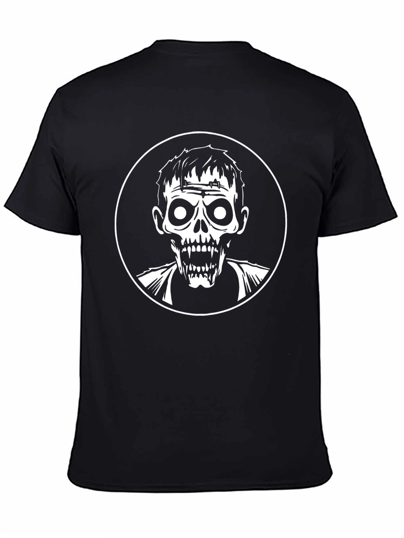 Zombie Graphic Tee - Horror Novelty T-Shirt