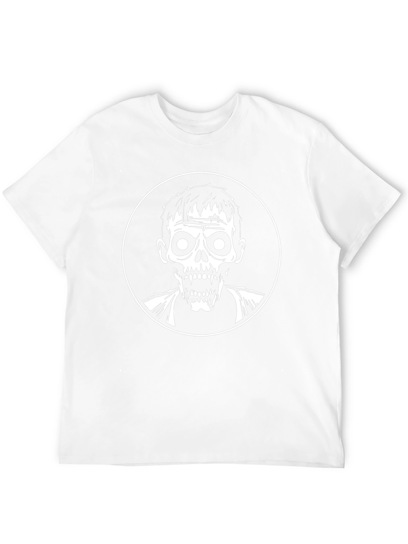 Zombie Graphic Tee - Horror Novelty T-Shirt