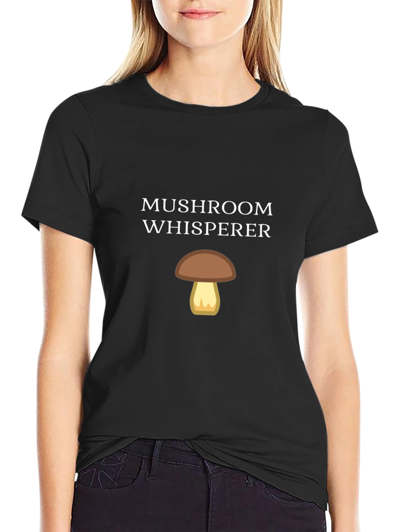 Mushroom Whisperer T-Shirt - Fun Graphic Tee