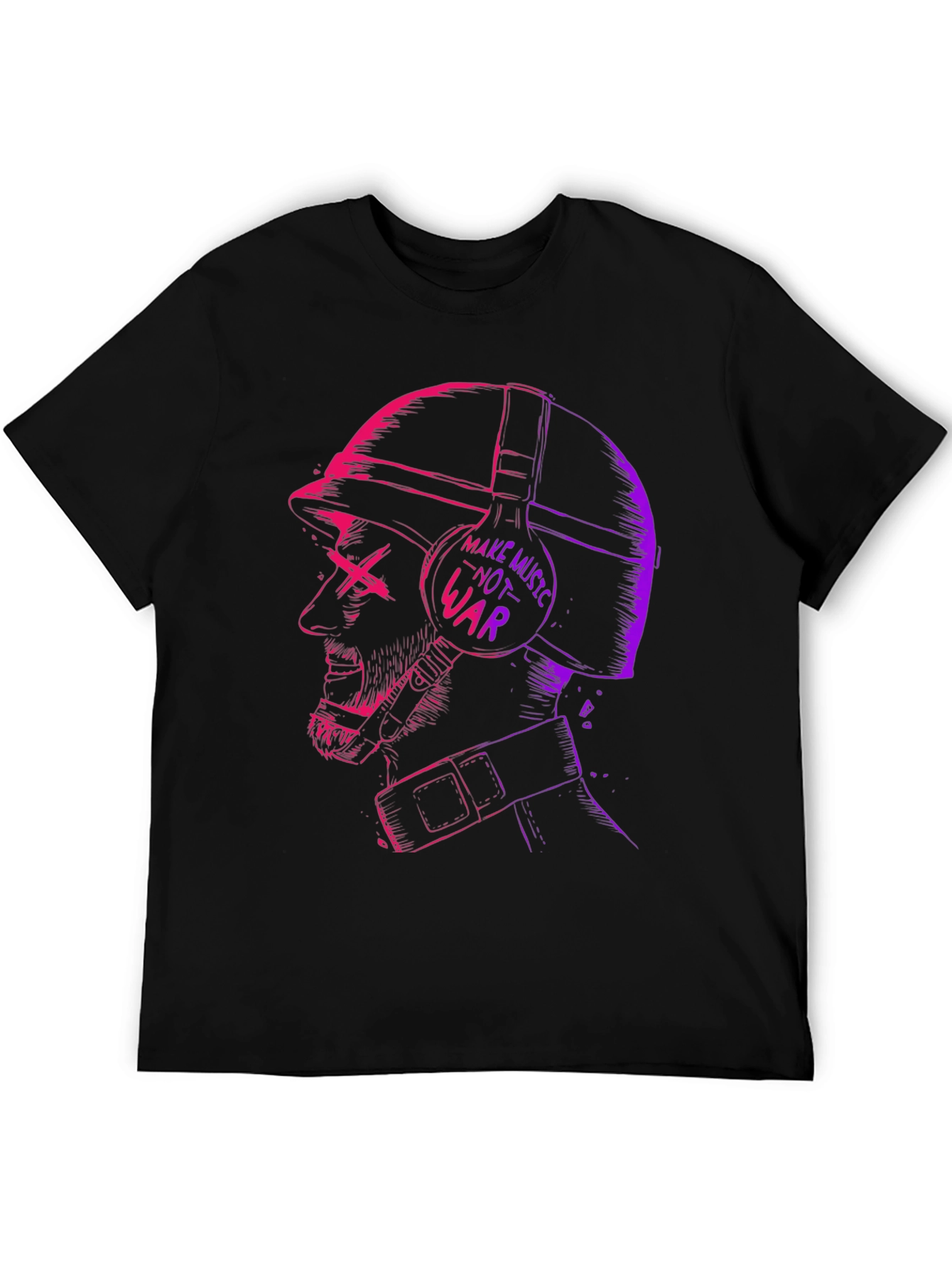 Make Music Not War Graphic Tee