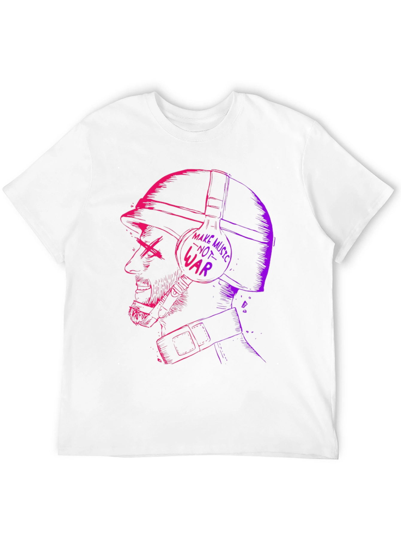 Make Music Not War Graphic Tee