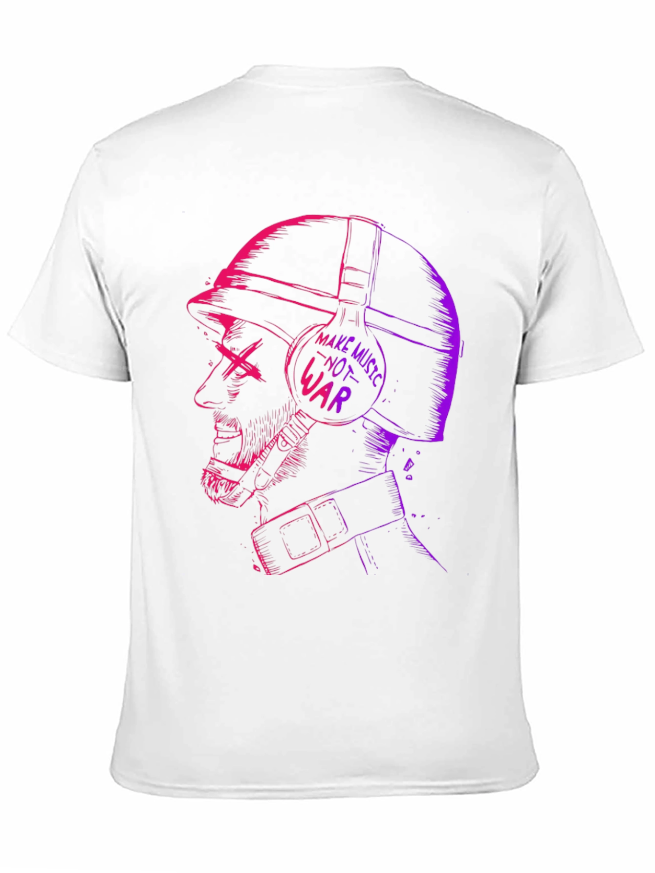 Make Music Not War Graphic Tee