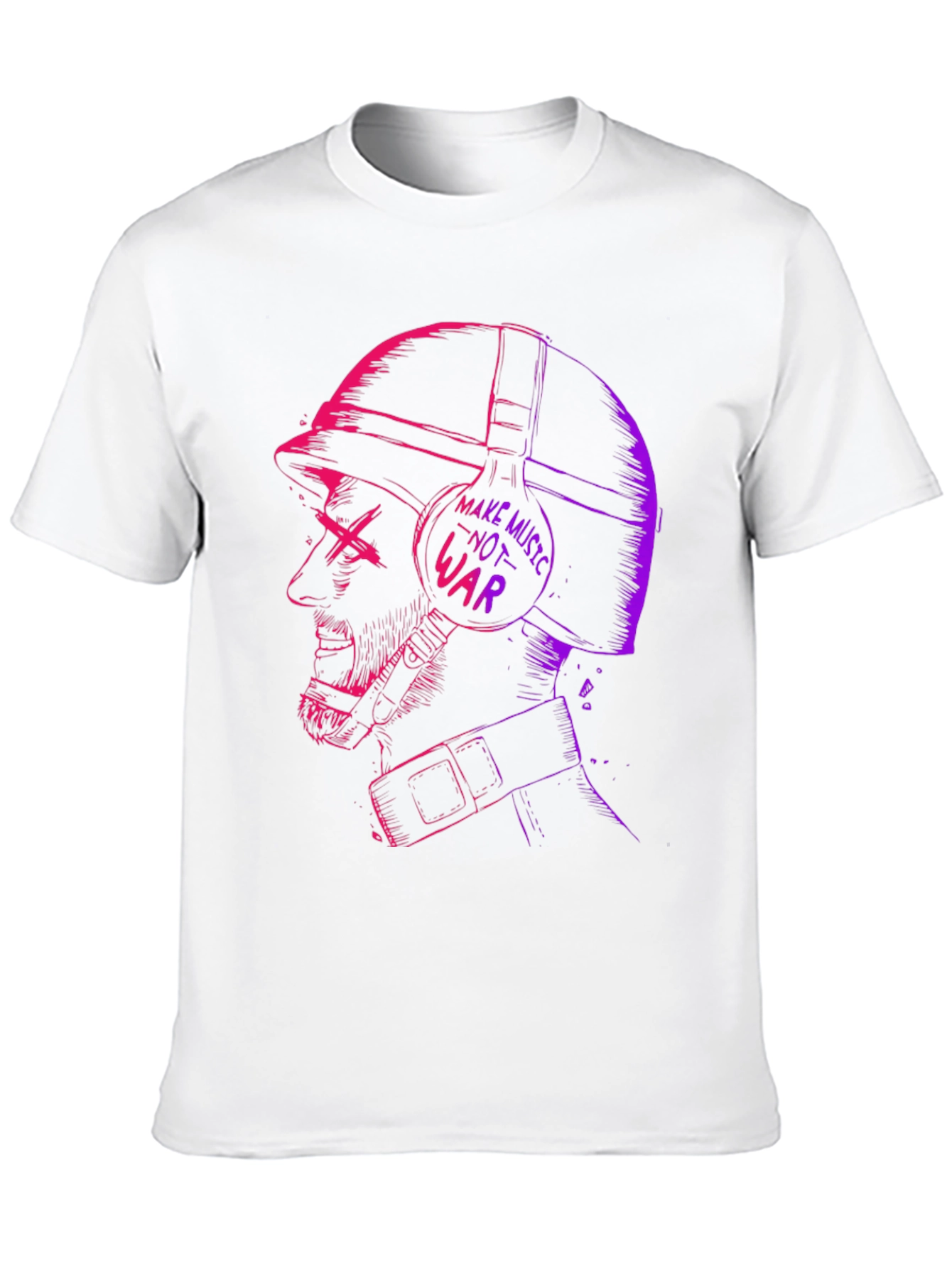 Make Music Not War Graphic Tee