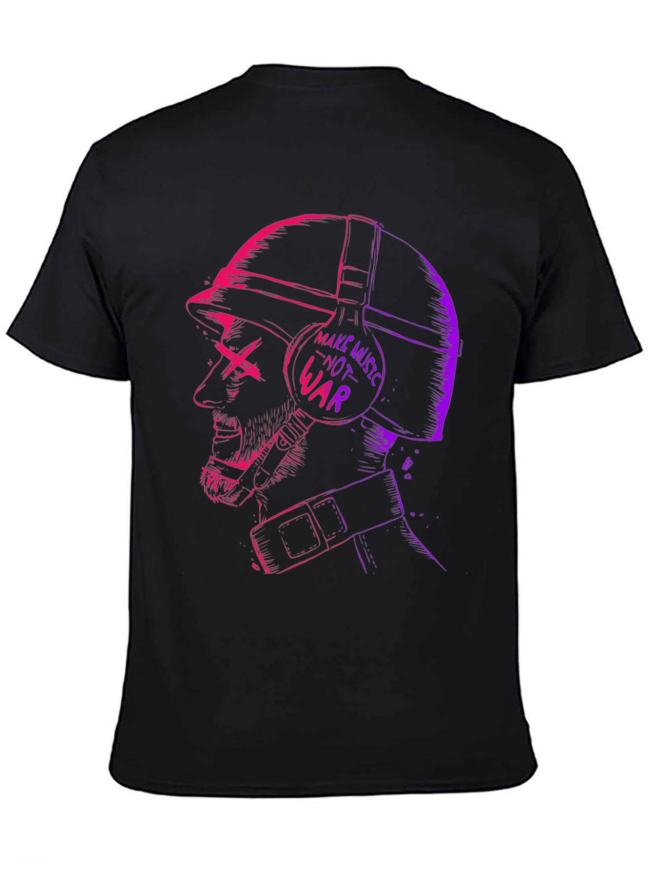 Make Music Not War Graphic Tee