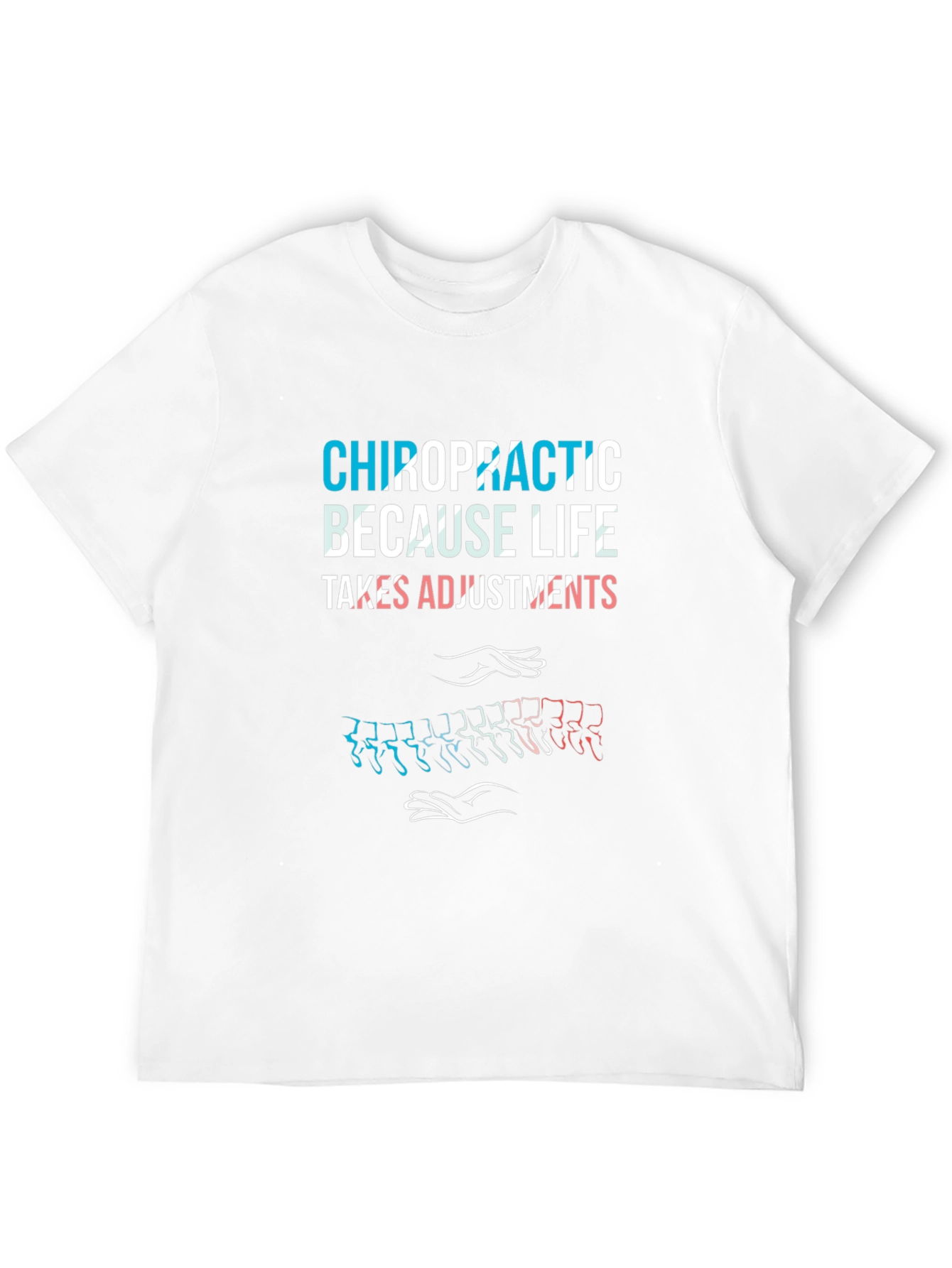 Chiropractic Adjustment T-Shirt - Spine Alignment Tee