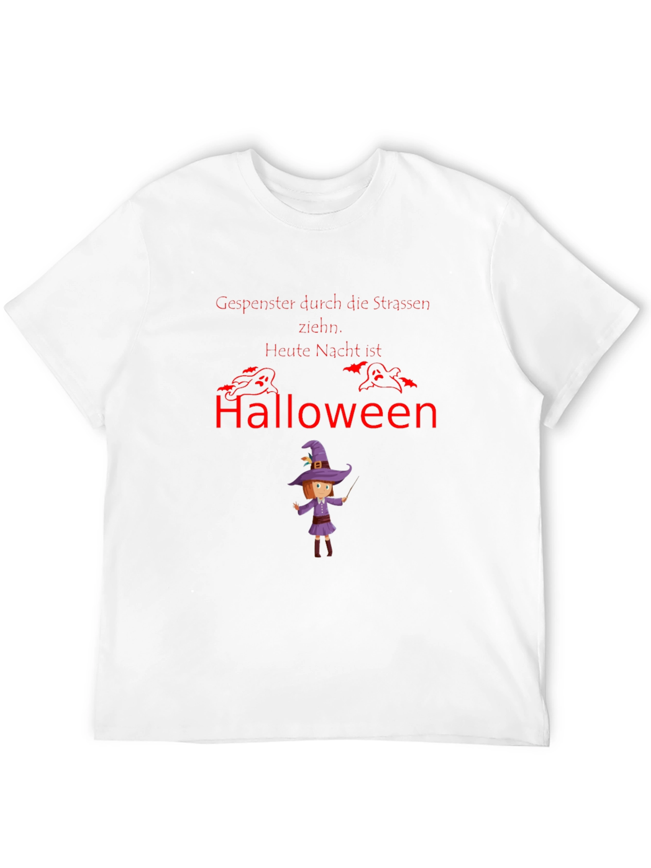 Halloween Themed Graphic T-Shirt
