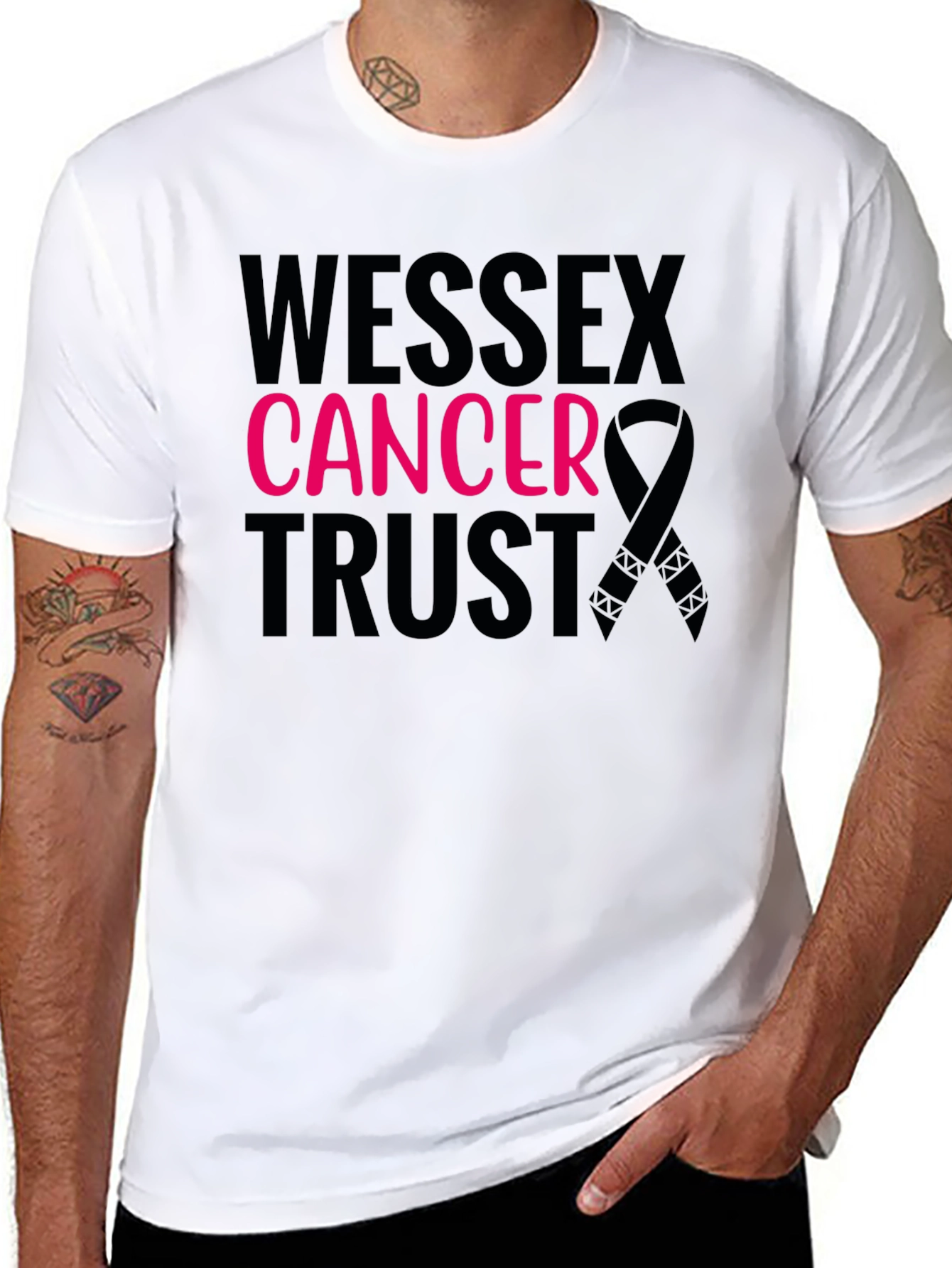 Wessex Cancer Trust T-Shirt Awareness Charity Fundraiser Tee