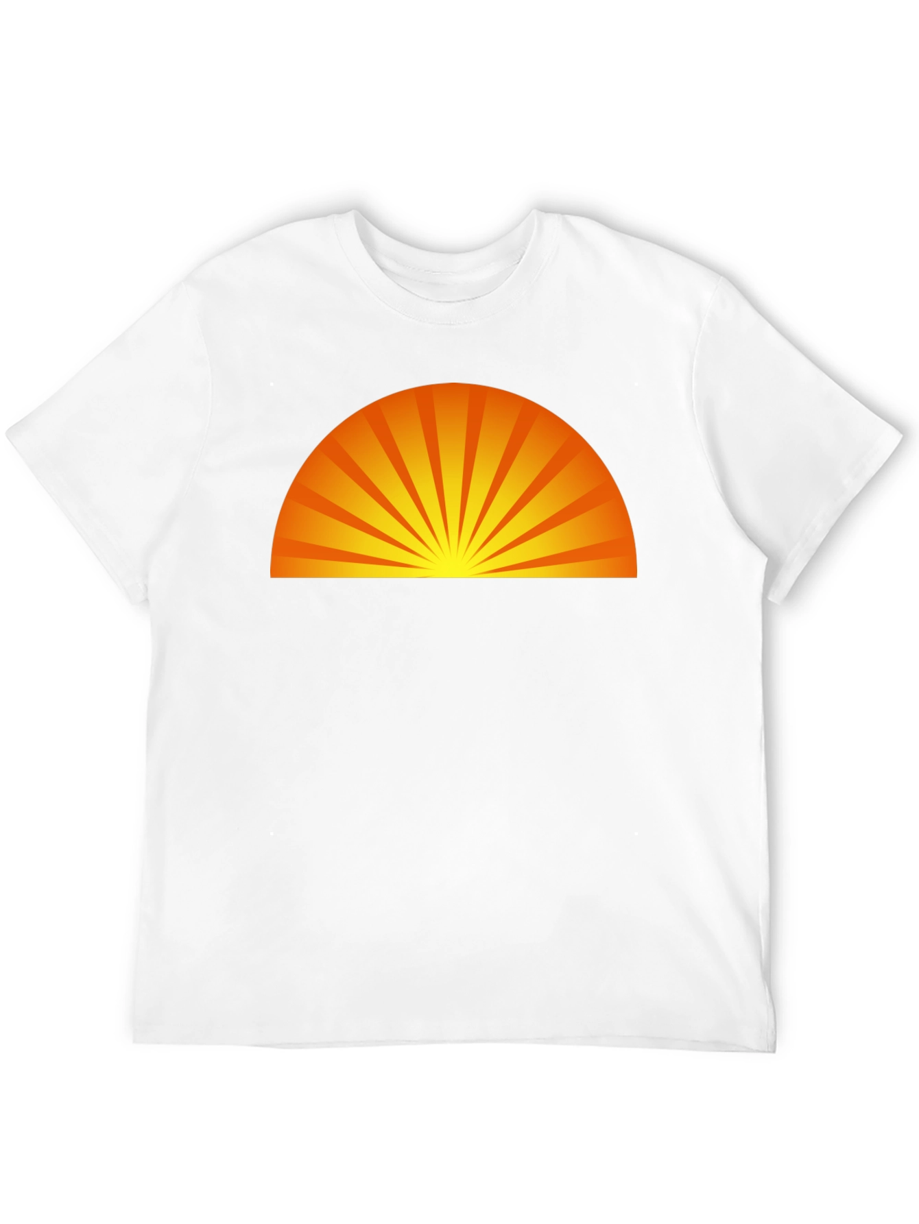 Sunrise Graphic Black T-Shirt - Modern Style