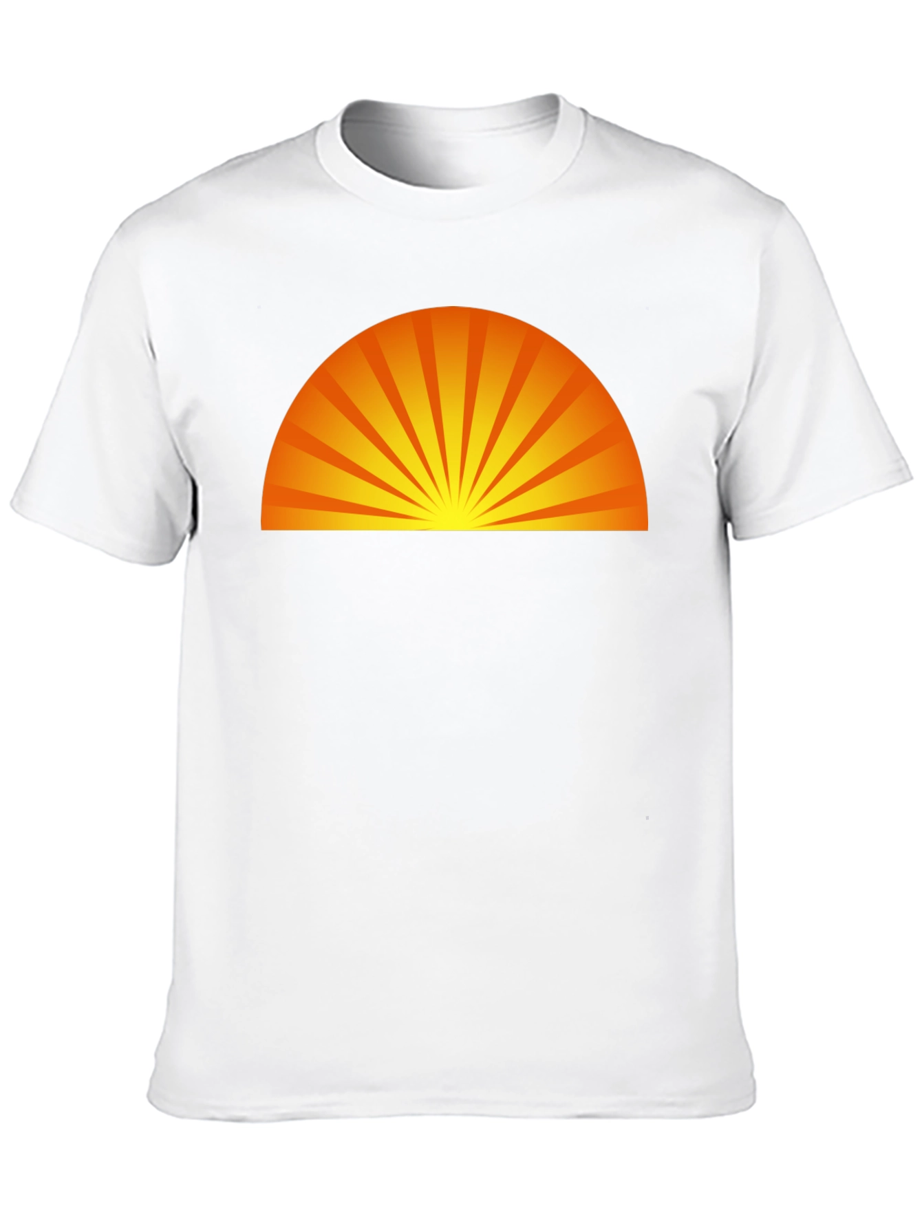 Sunrise Graphic Black T-Shirt - Modern Style