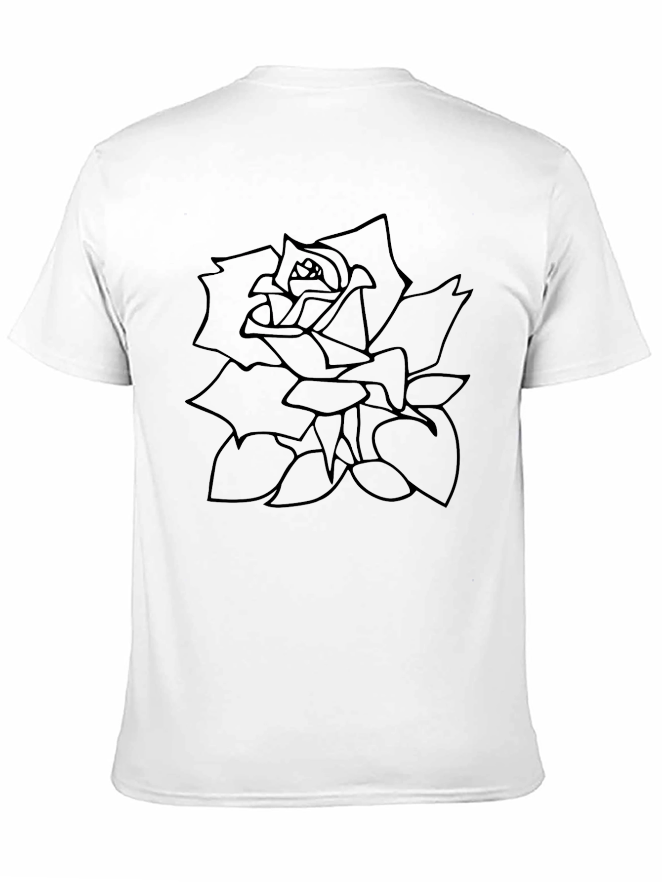 Black Rose Graphic Tee - Stylish & Unique!