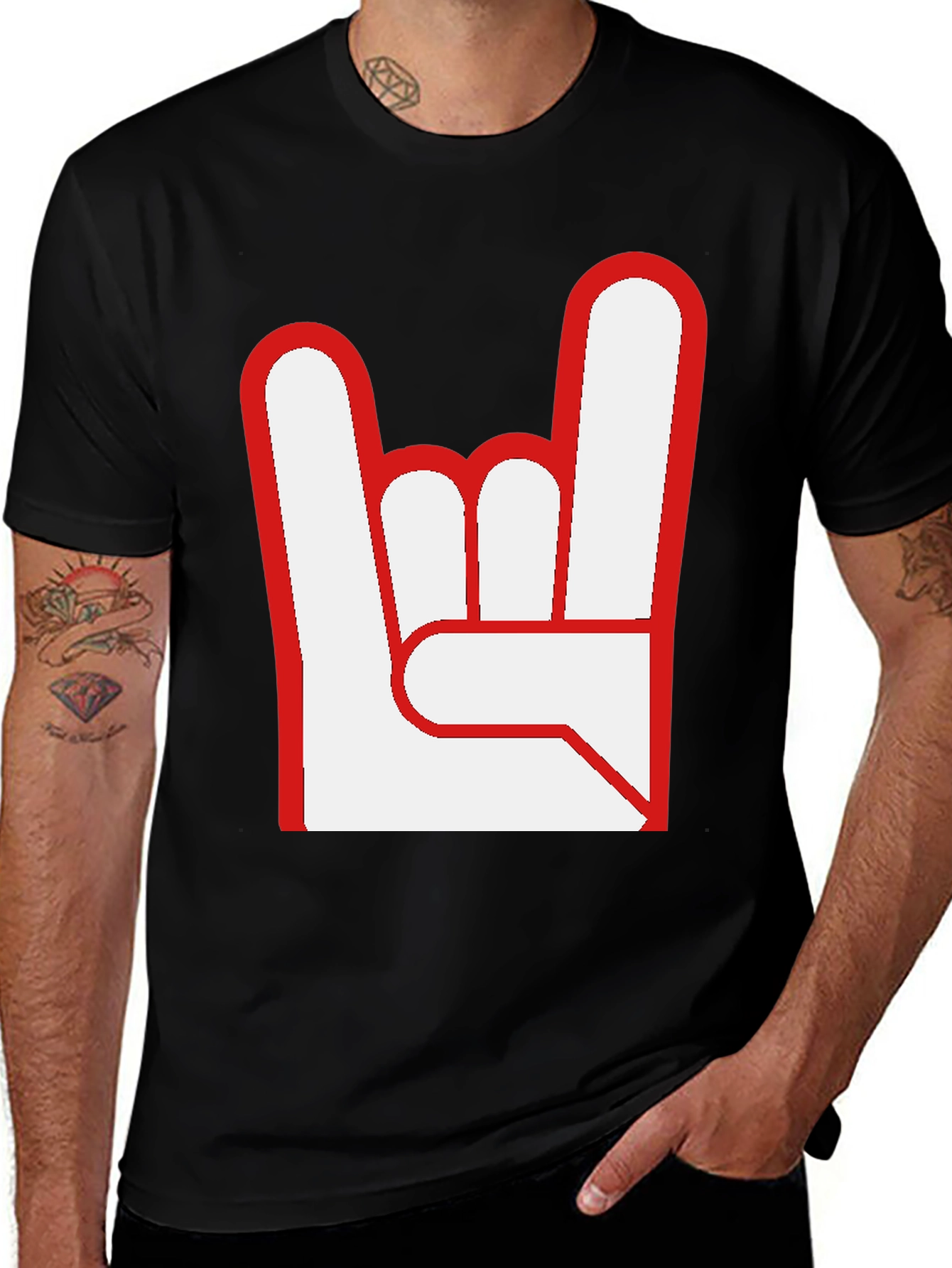Rock On Gesture T-Shirt