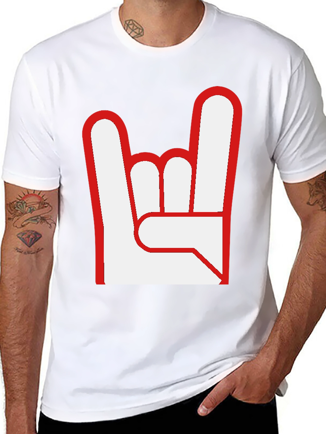 Rock On Gesture T-Shirt