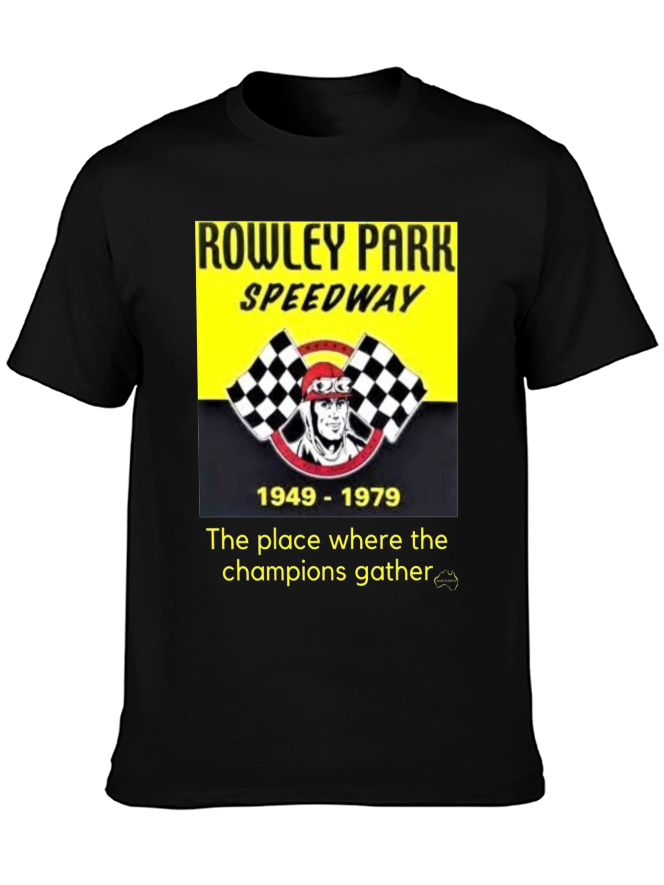 Rowley Park Speedway T-Shirt - Champions Gather