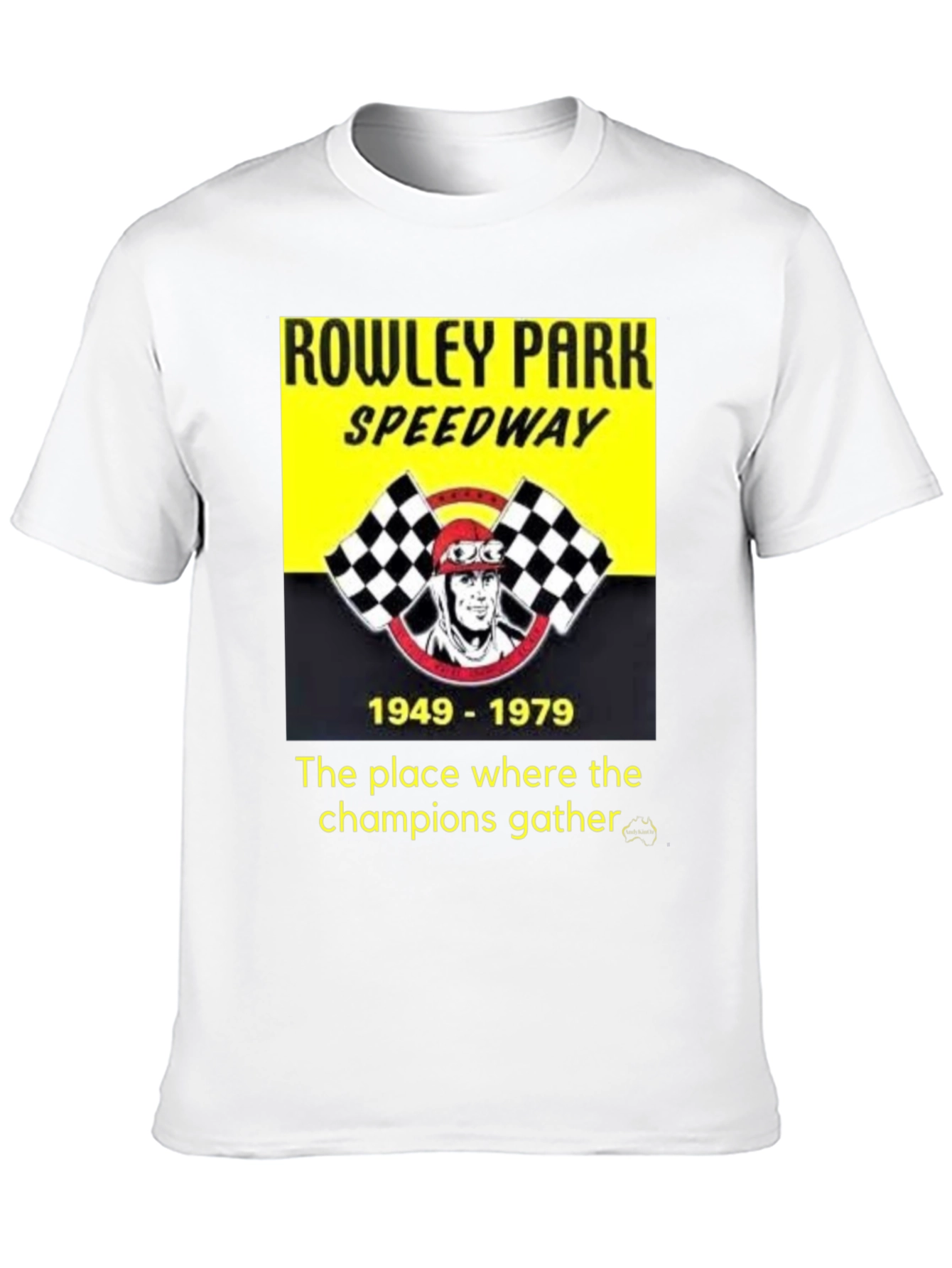 Rowley Park Speedway T-Shirt - Champions Gather