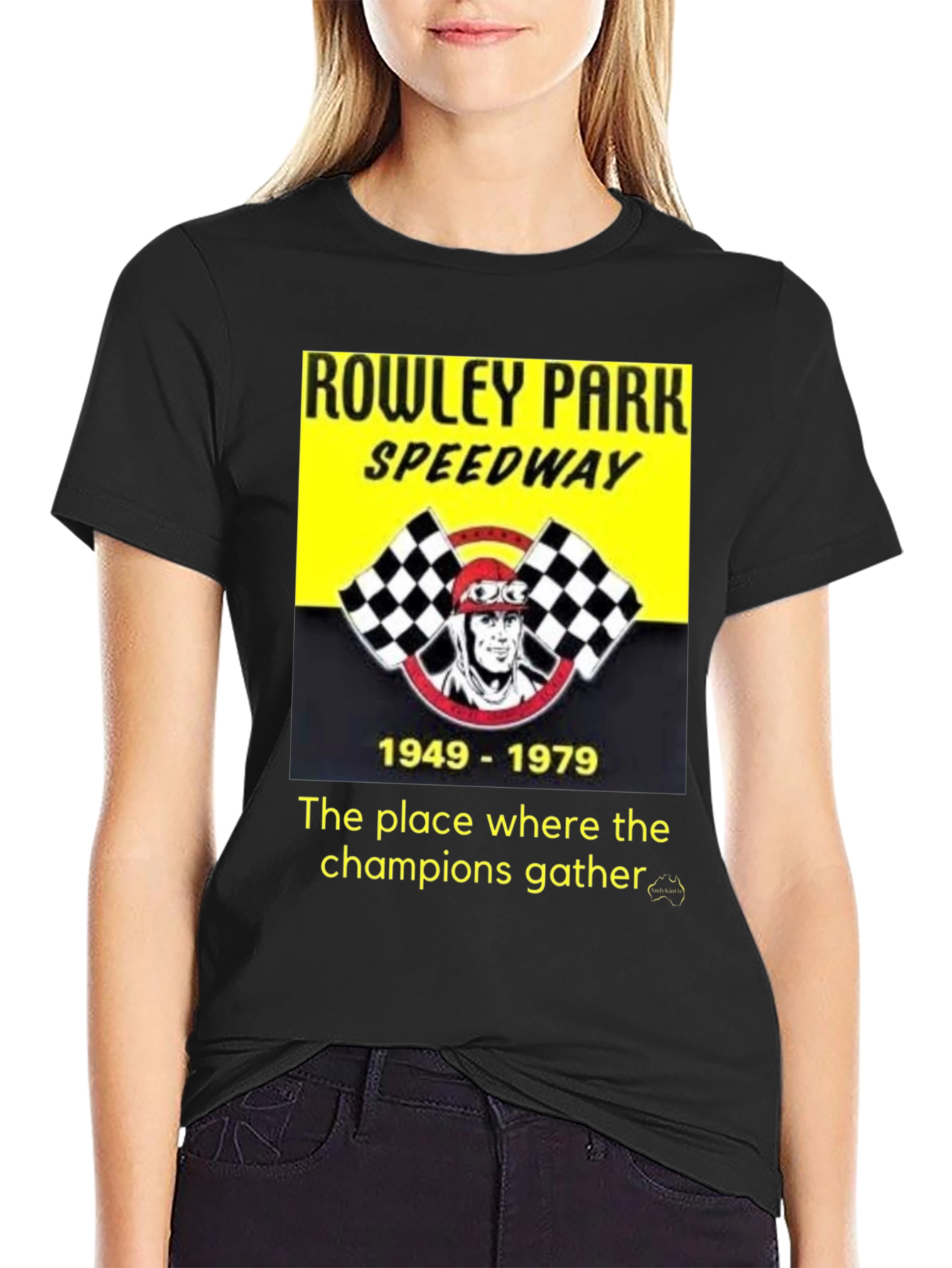 Rowley Park Speedway T-Shirt - Champions Gather