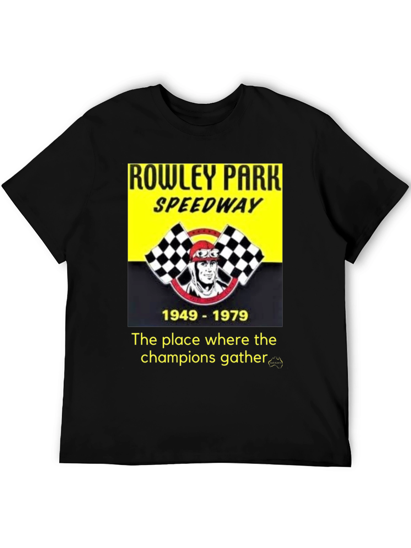 Rowley Park Speedway T-Shirt - Champions Gather