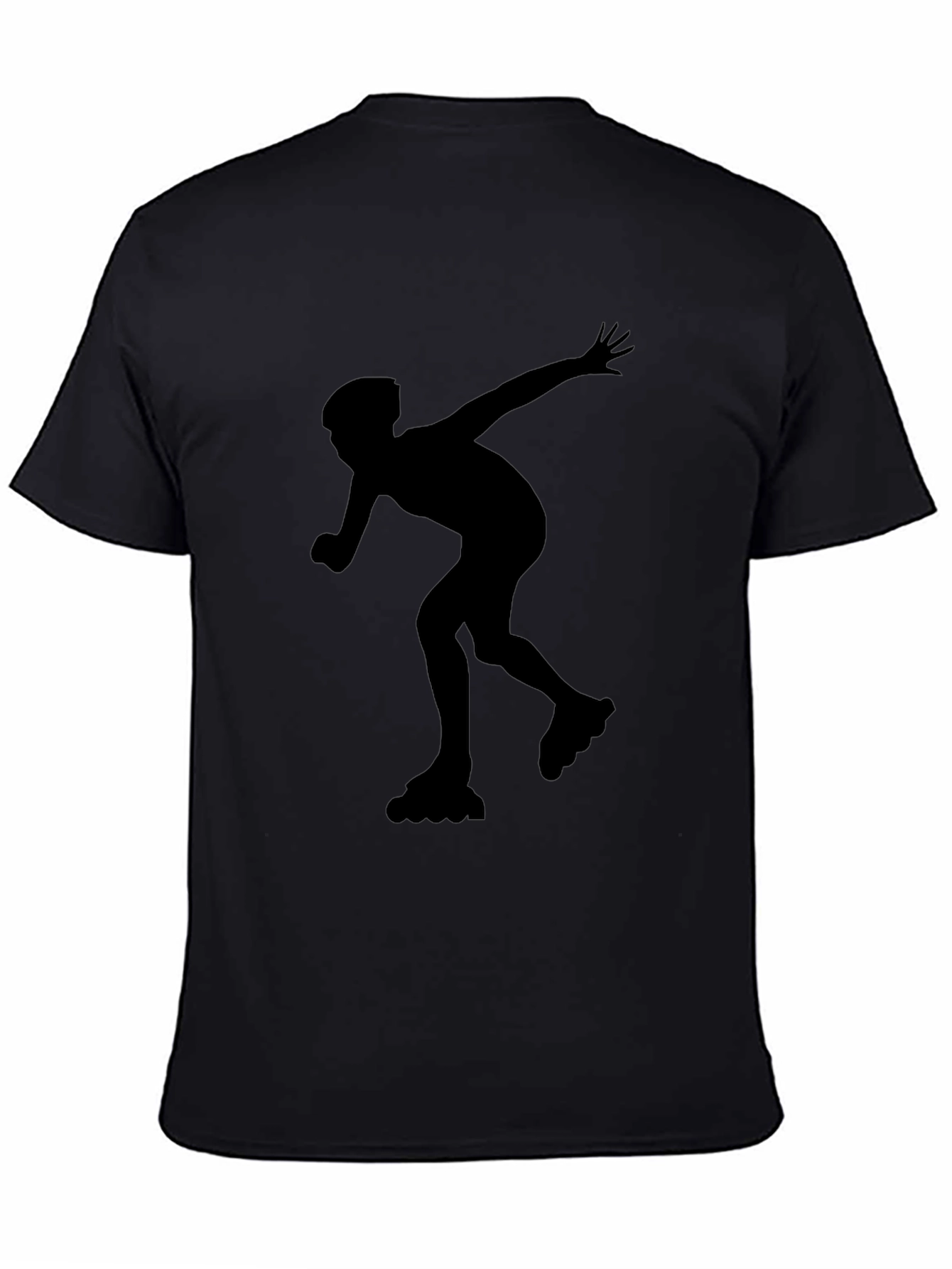 Inline Skater Graphic Tee - Black