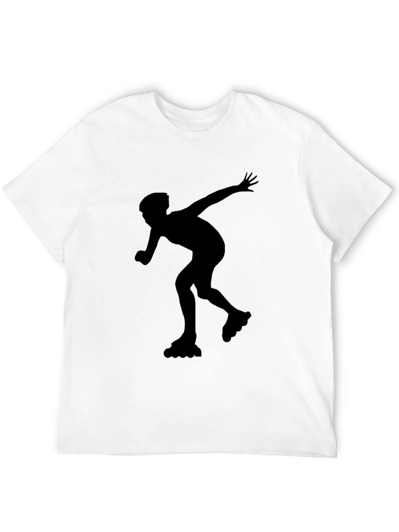 Inline Skater Graphic Tee - Black