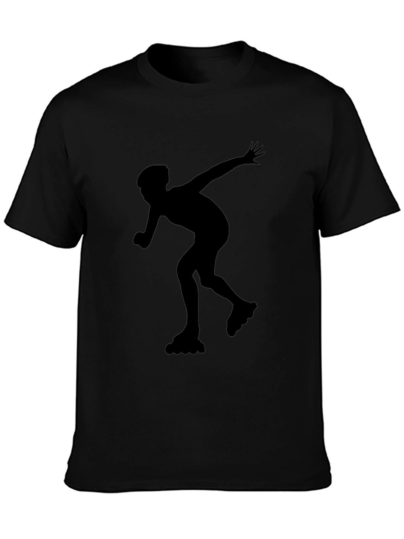 Inline Skater Graphic Tee - Black