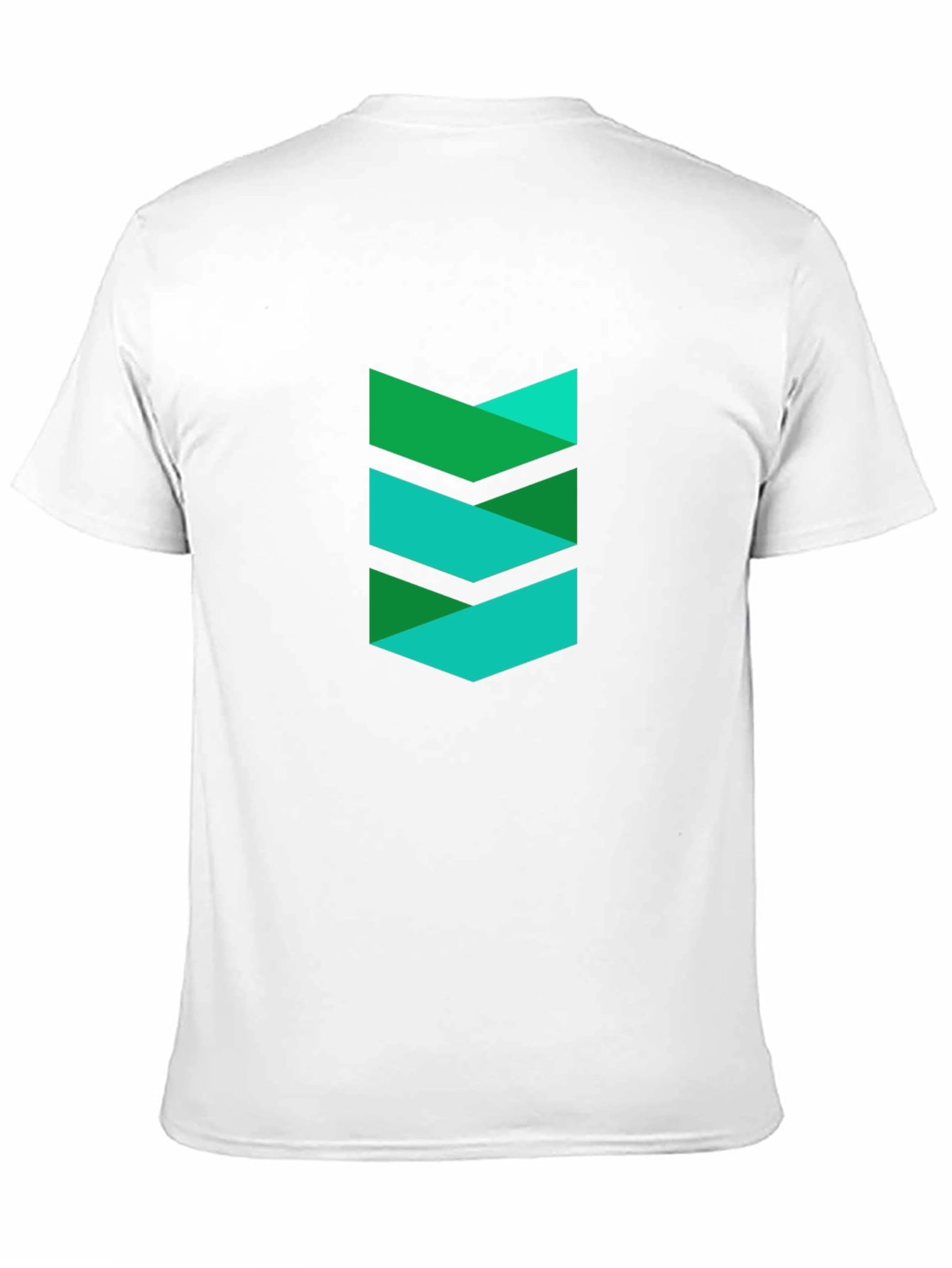 Modern Chevron Black T-Shirt