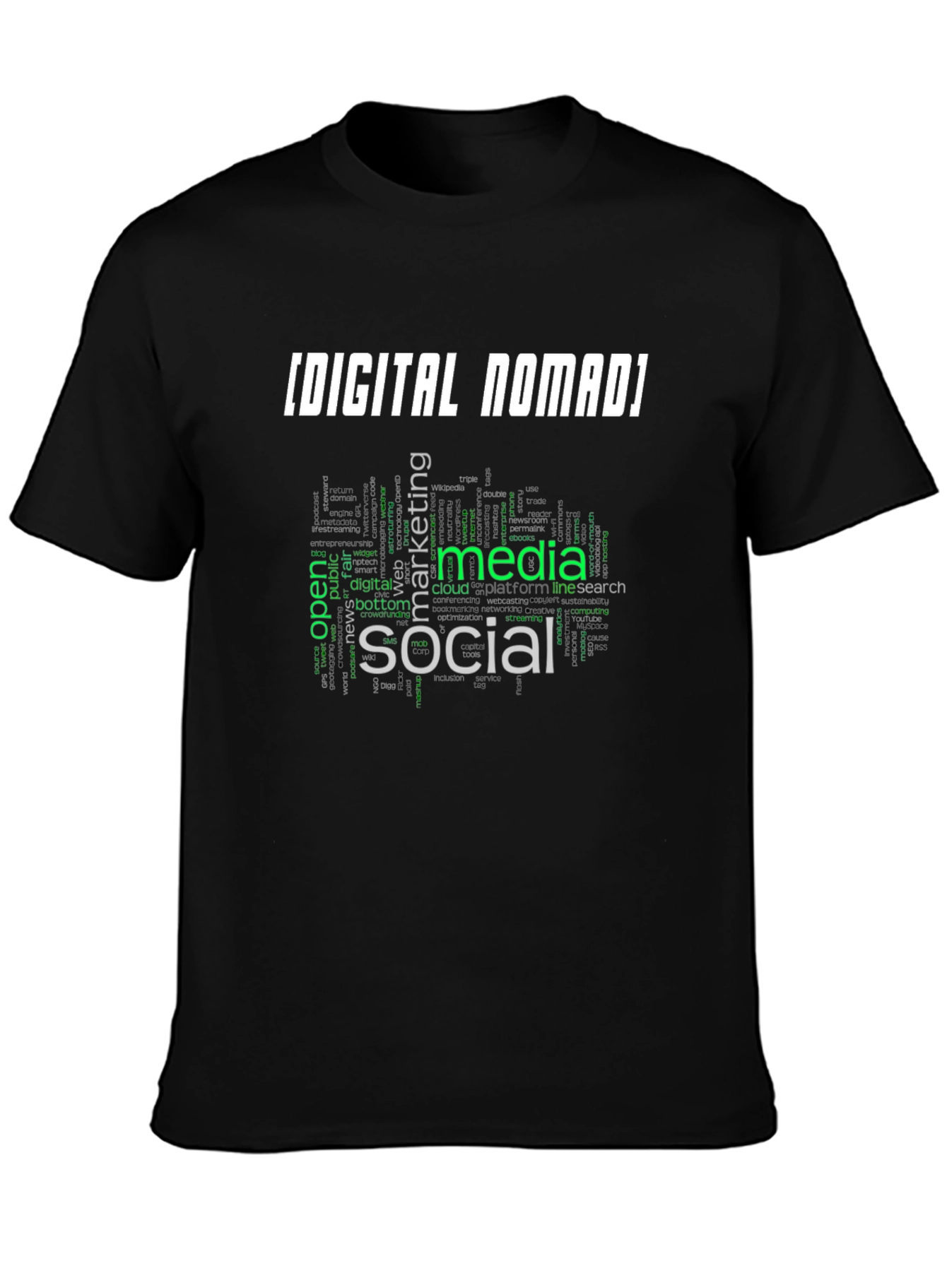 Digital Nomad Graphic T-Shirt