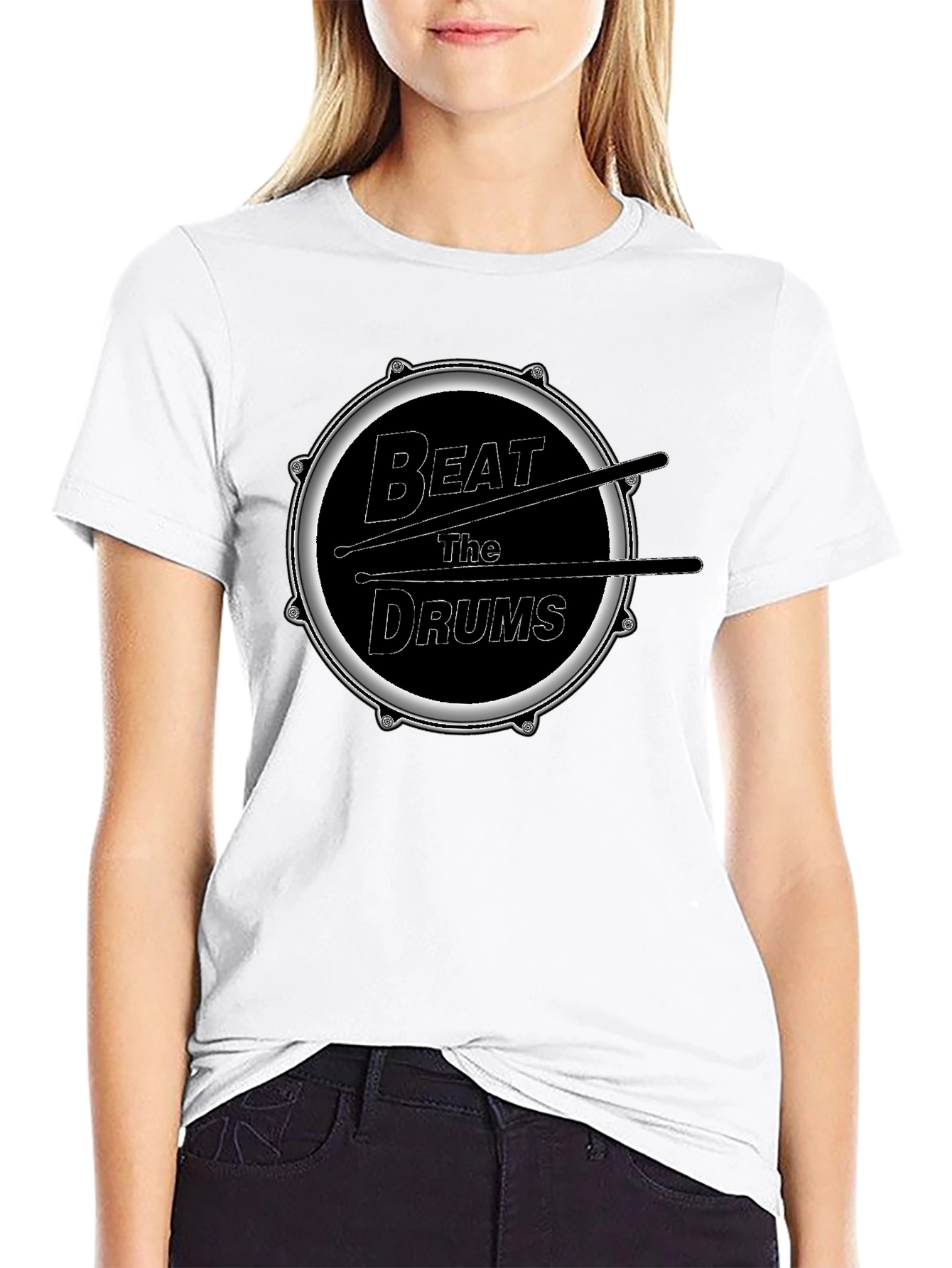 Beat the Drums T-Shirt - Music Lover Tee
