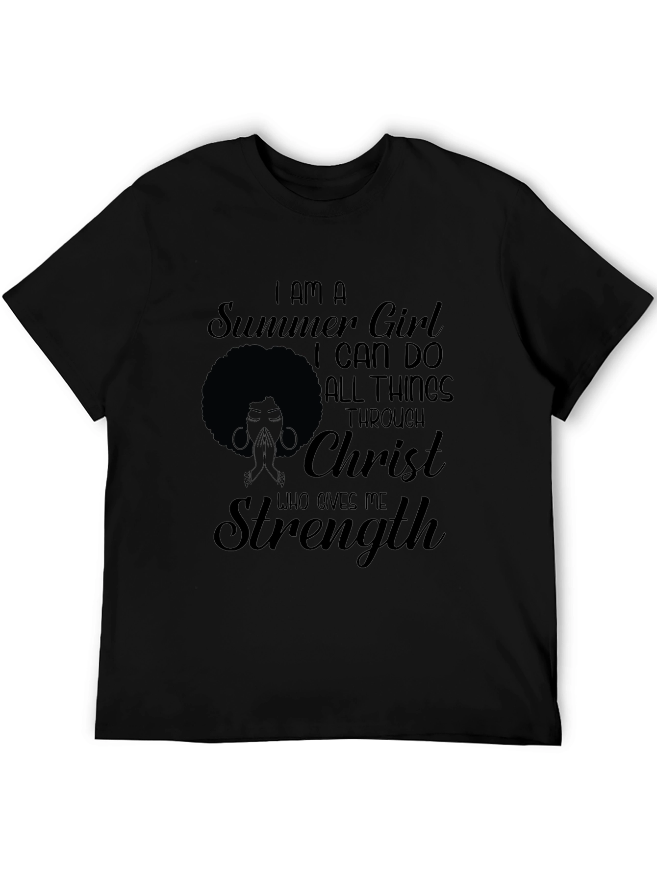 I Am A Summer Girl Christian T-Shirt