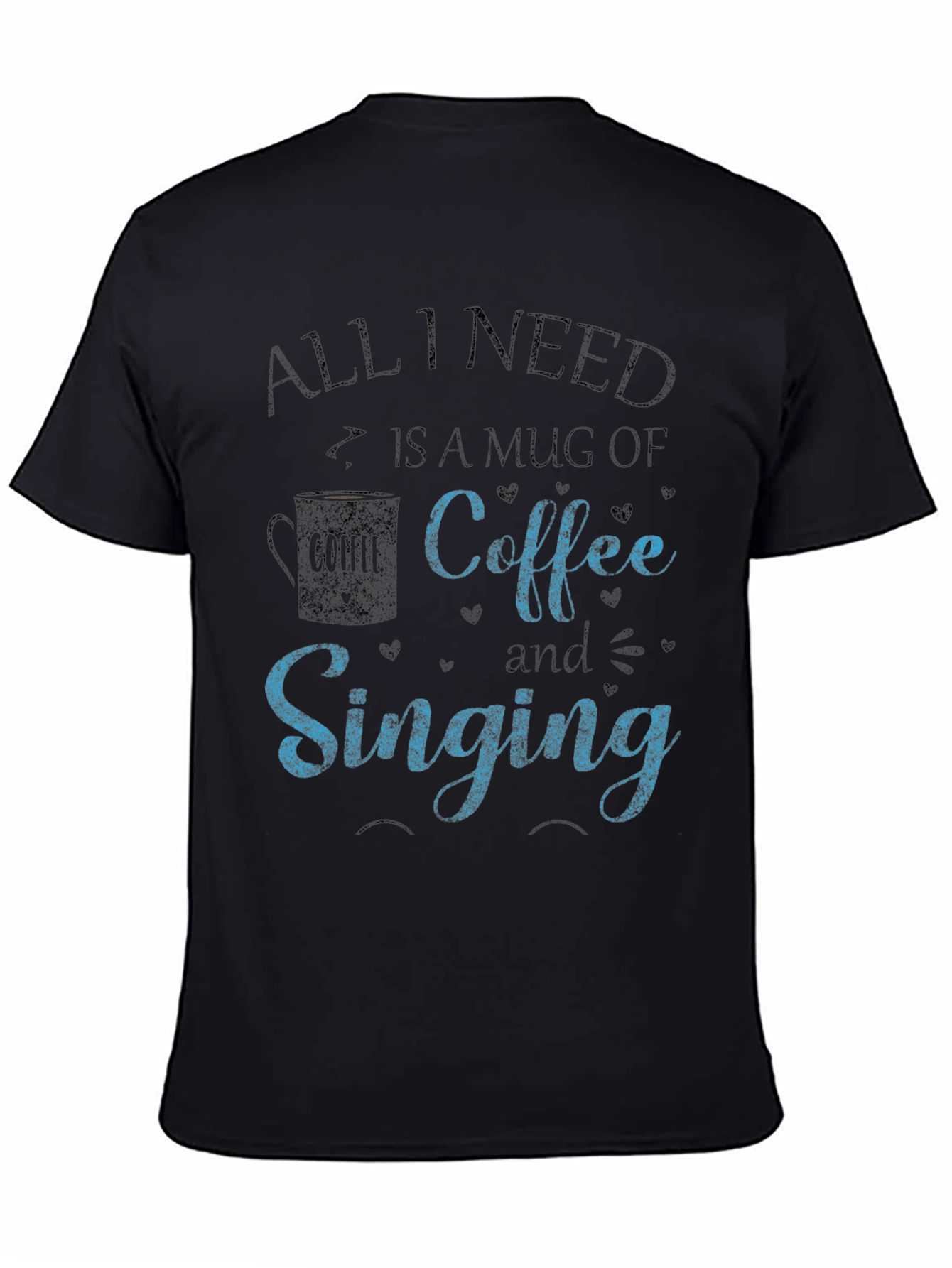Coffee & Singing Graphic Tee