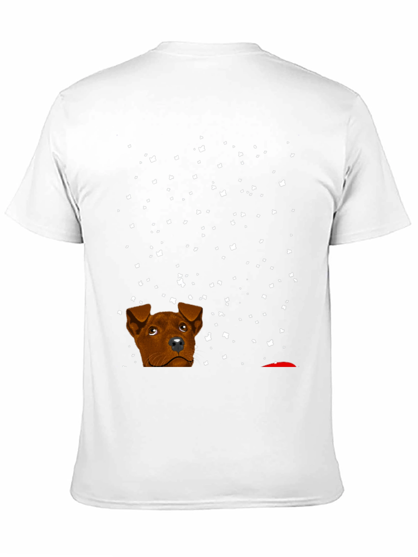 Dog in Snow T-Shirt