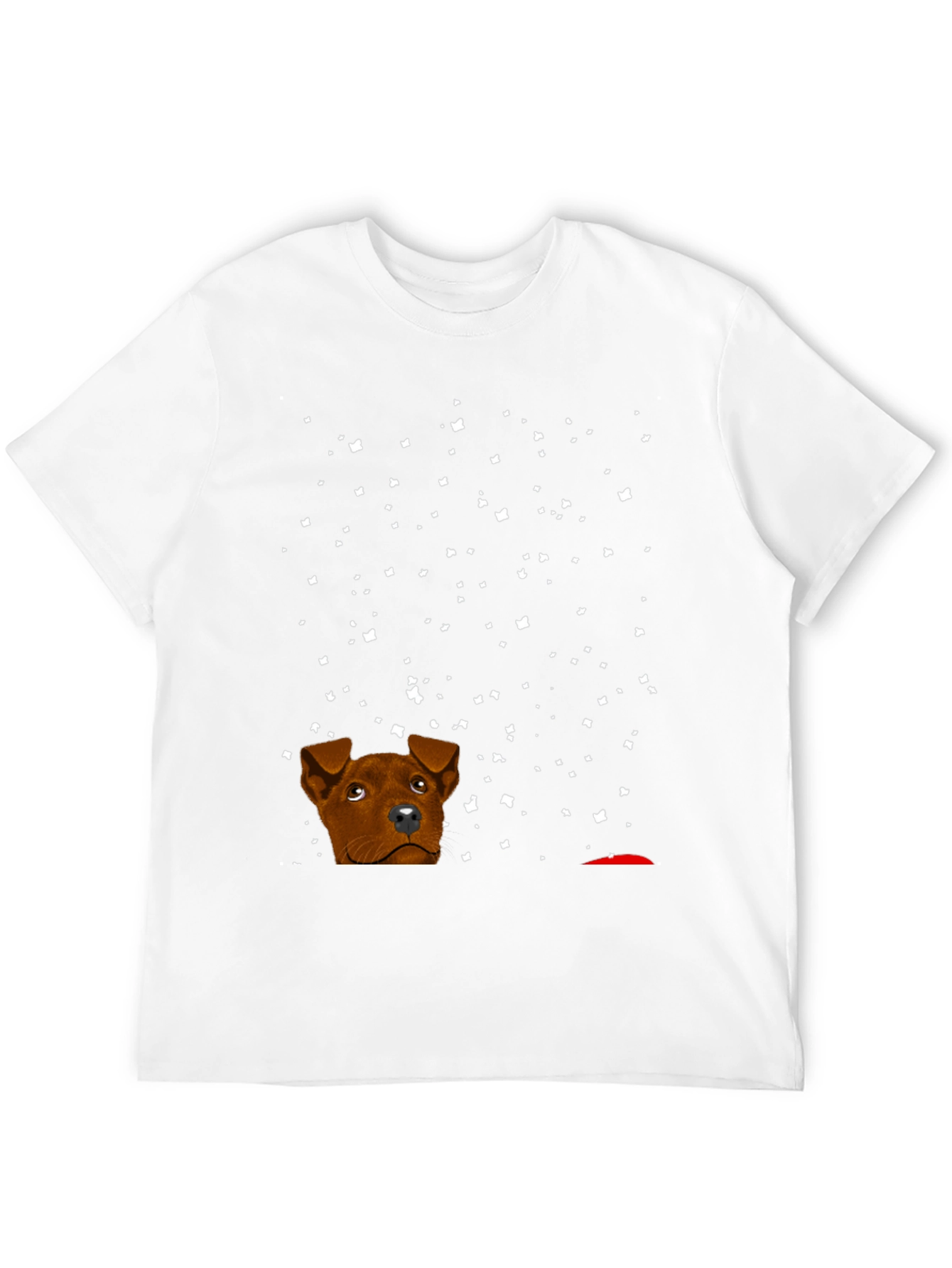 Dog in Snow T-Shirt