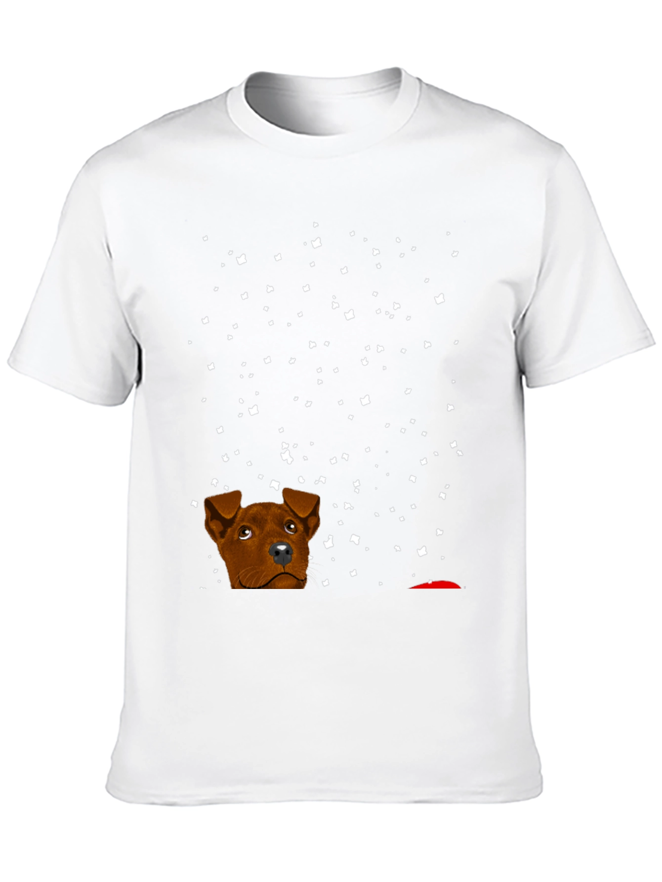 Dog in Snow T-Shirt