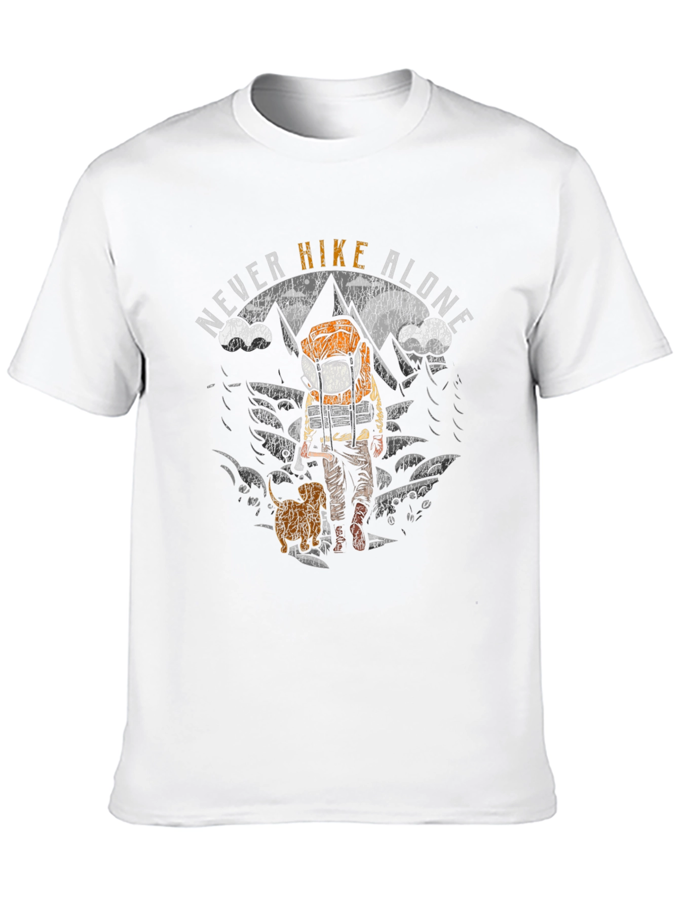 Never Hike Alone Graphic T-Shirt