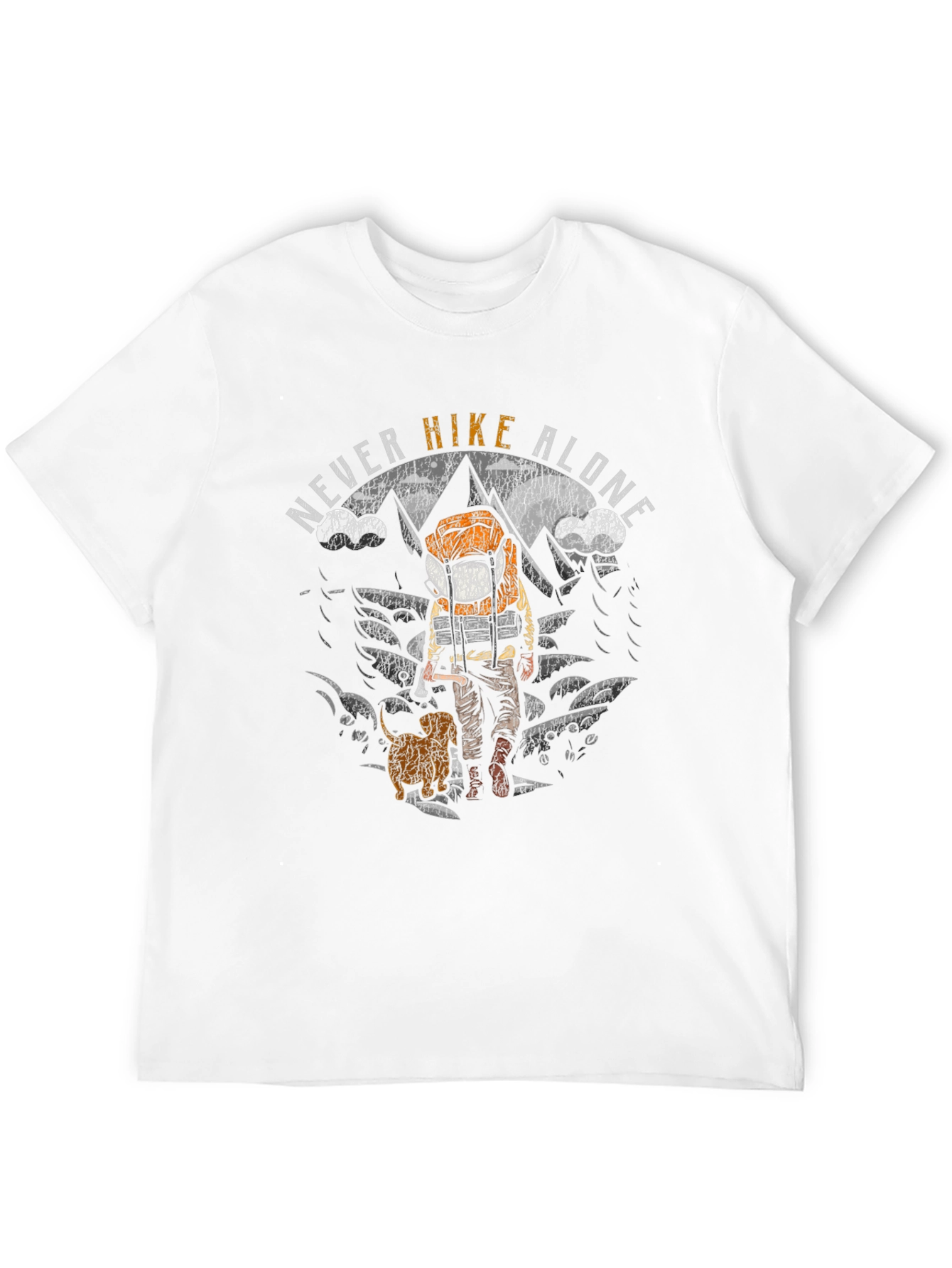 Never Hike Alone Graphic T-Shirt