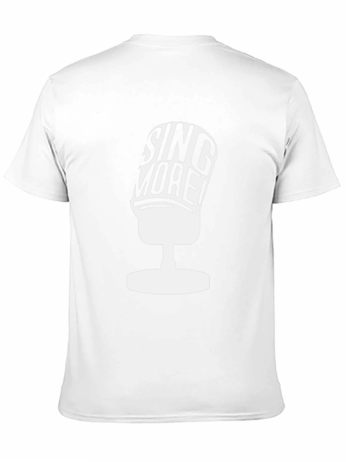 Sing More Graphic Tee - Black